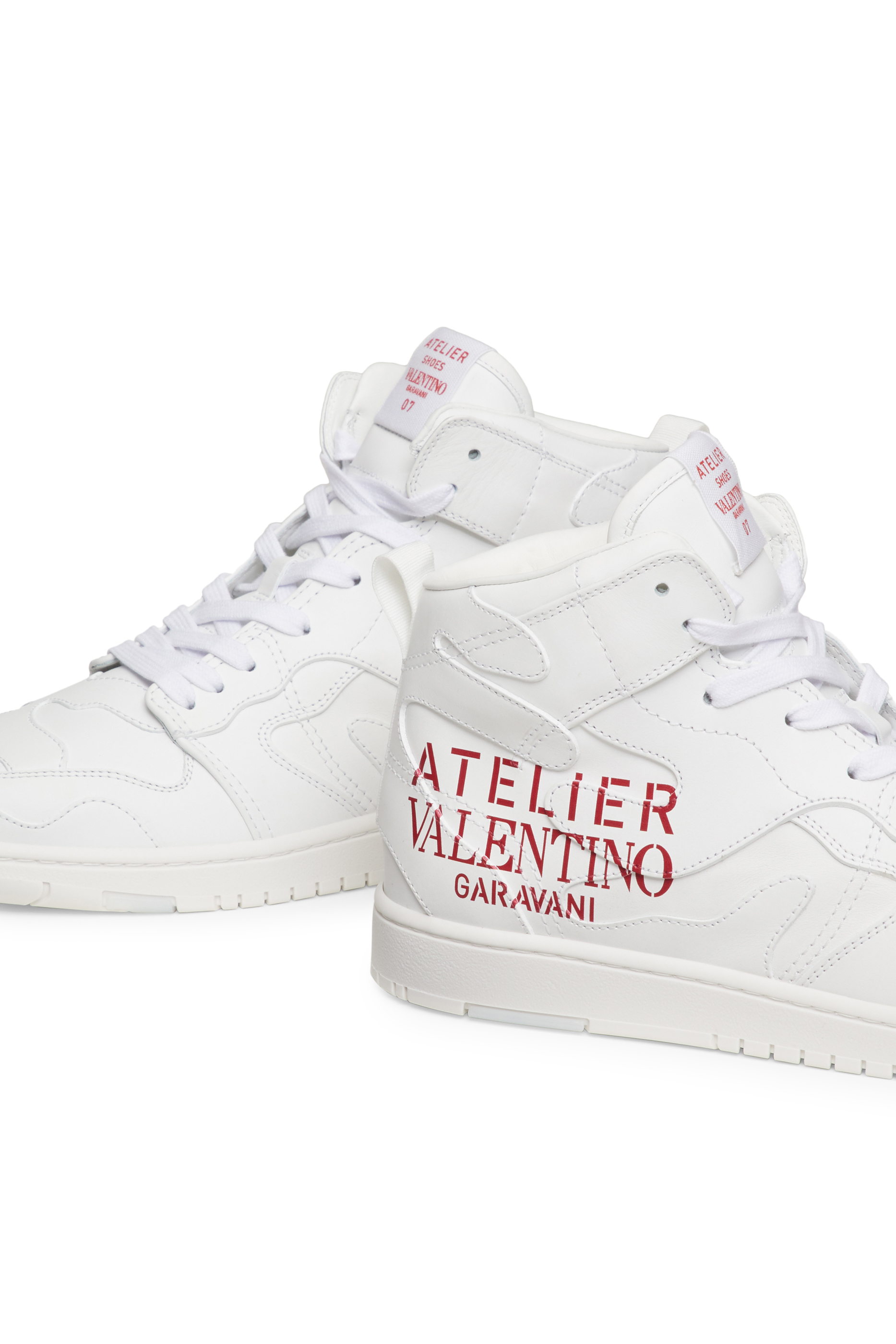 Valentino Garavani Atelier Shoes 07 Camouflage Edition Mid-Top Sneakers