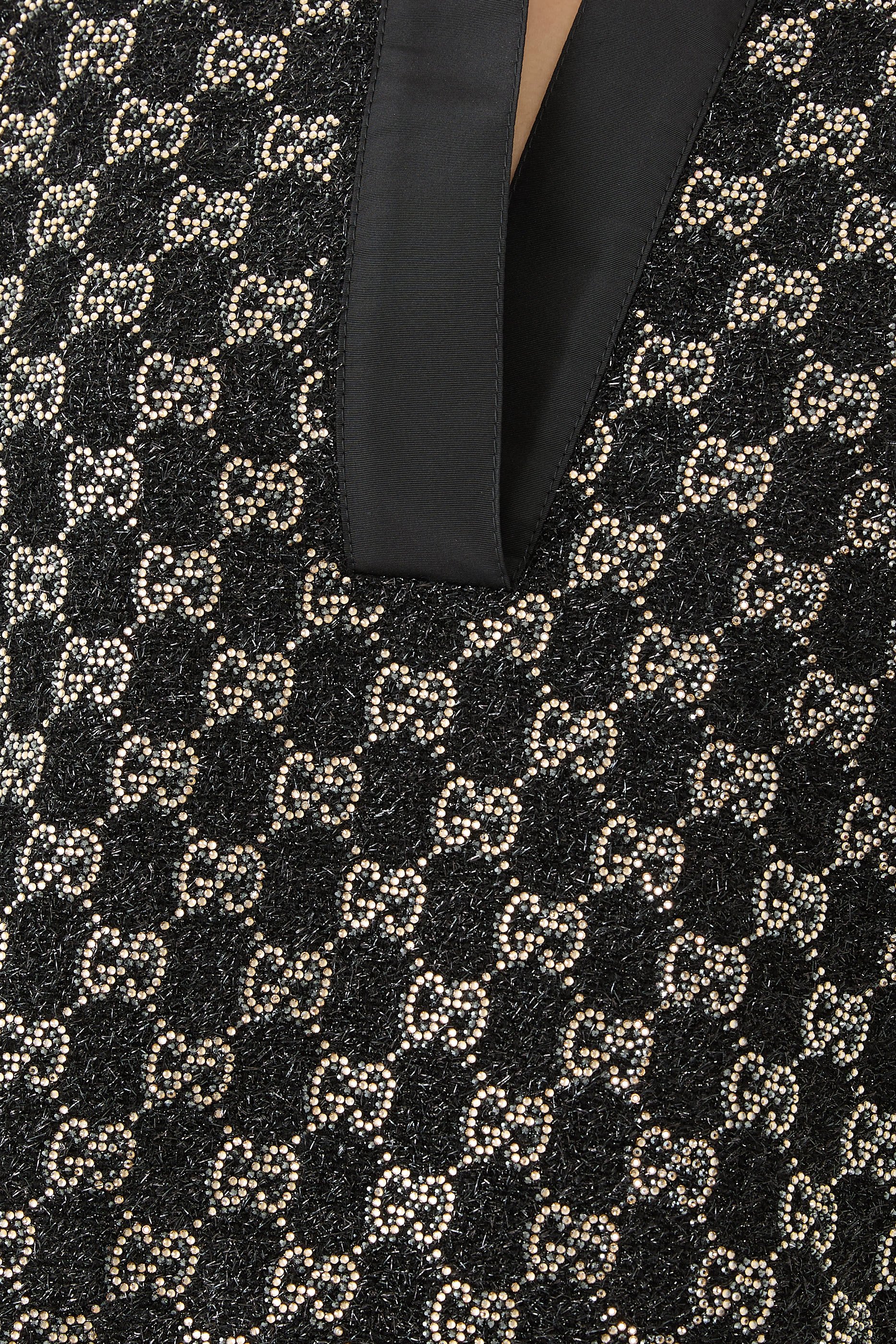 GG Wool Tweed Lam&eacute; Top