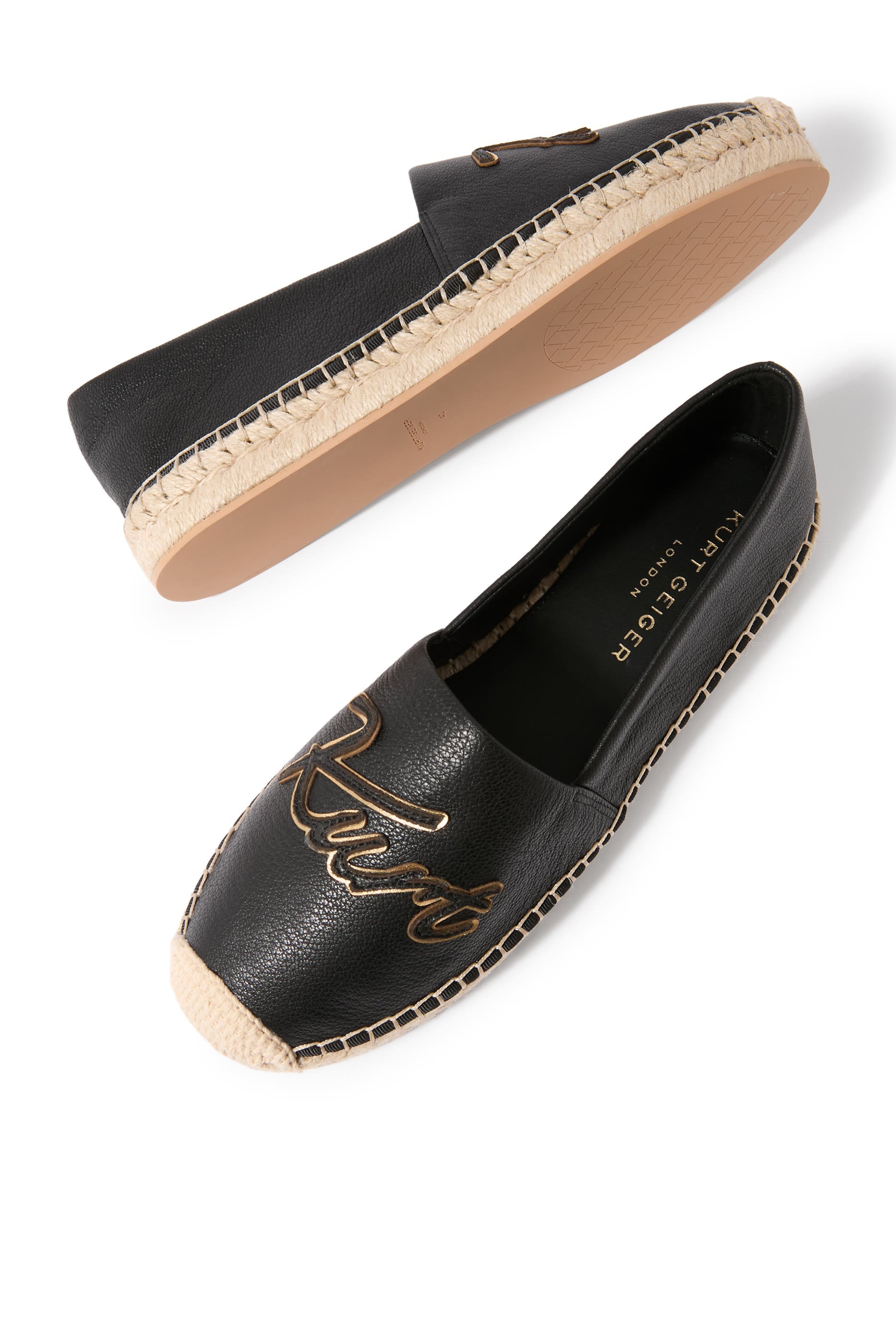 Logo Flat Espadrilles