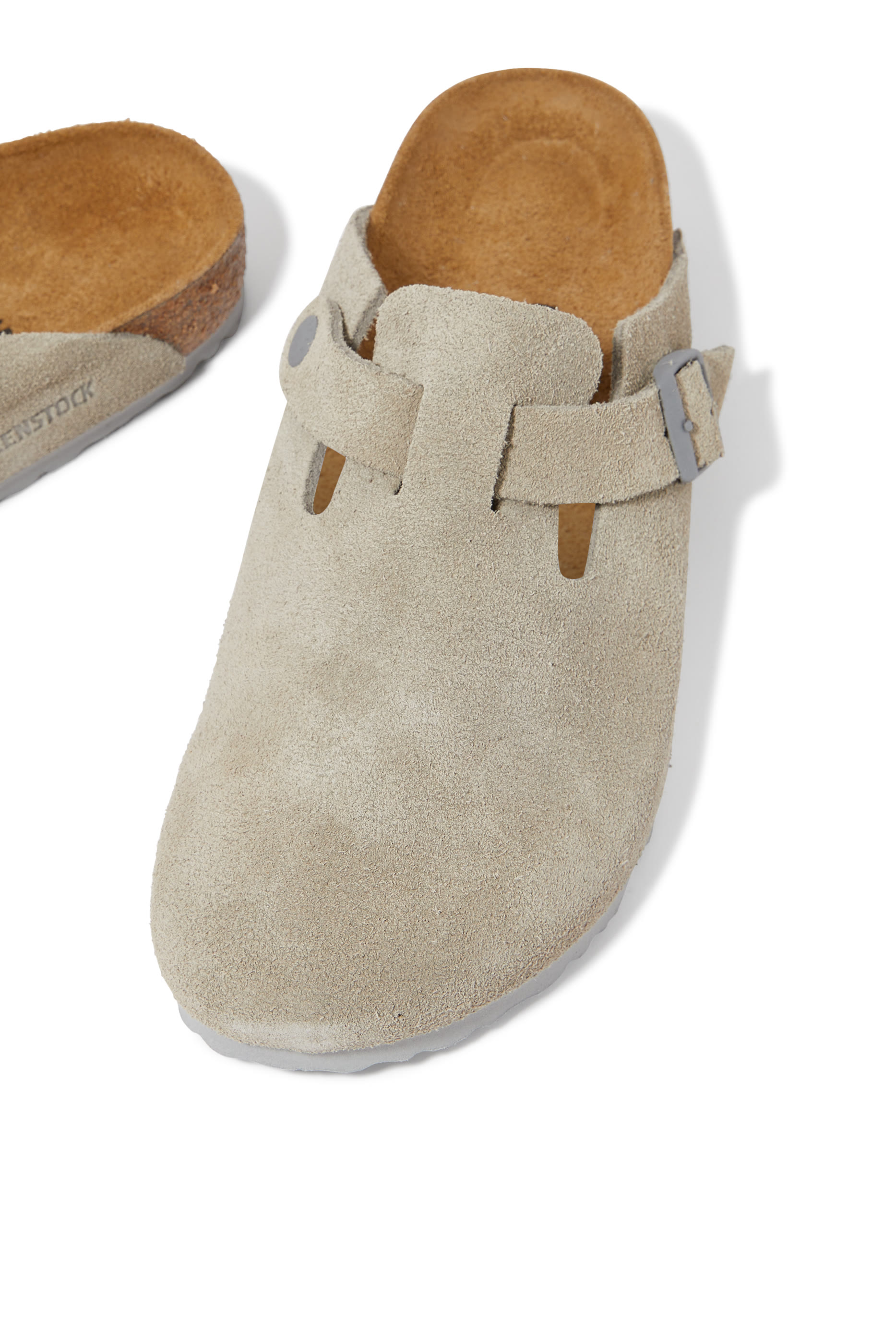 Boston Suede Clogs