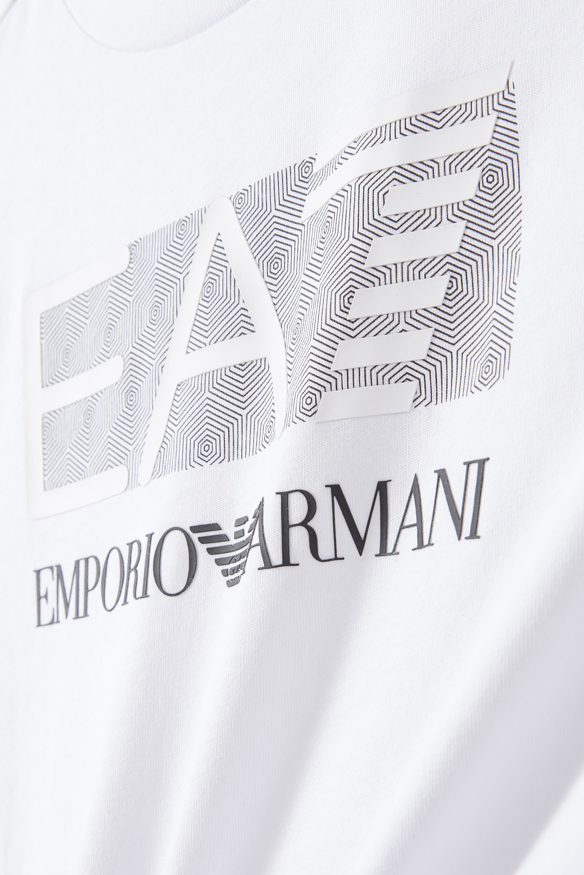 Kids EA7 Logo T-Shirt