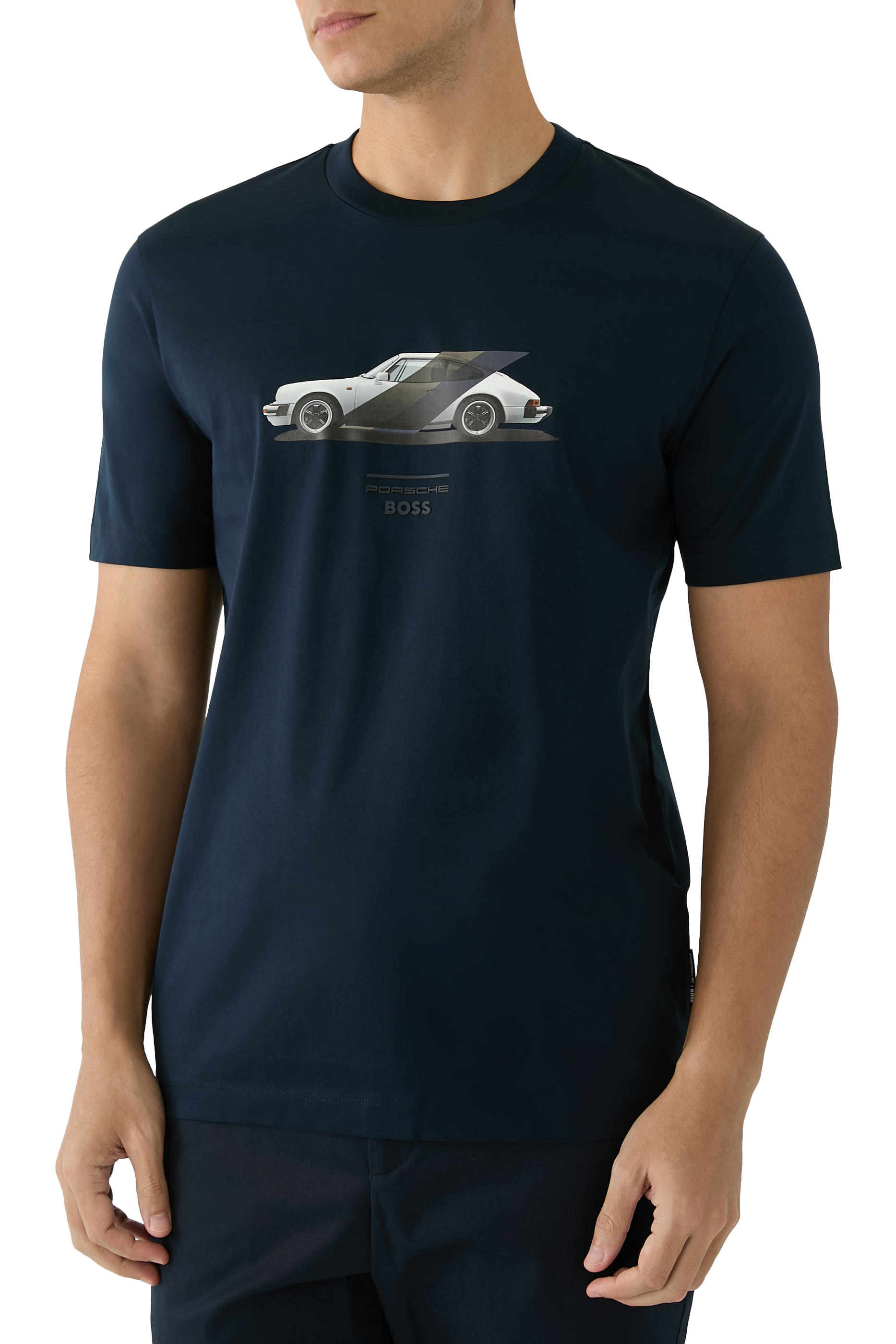 Mercerised-Cotton T-Shirt with Collaborative Branding