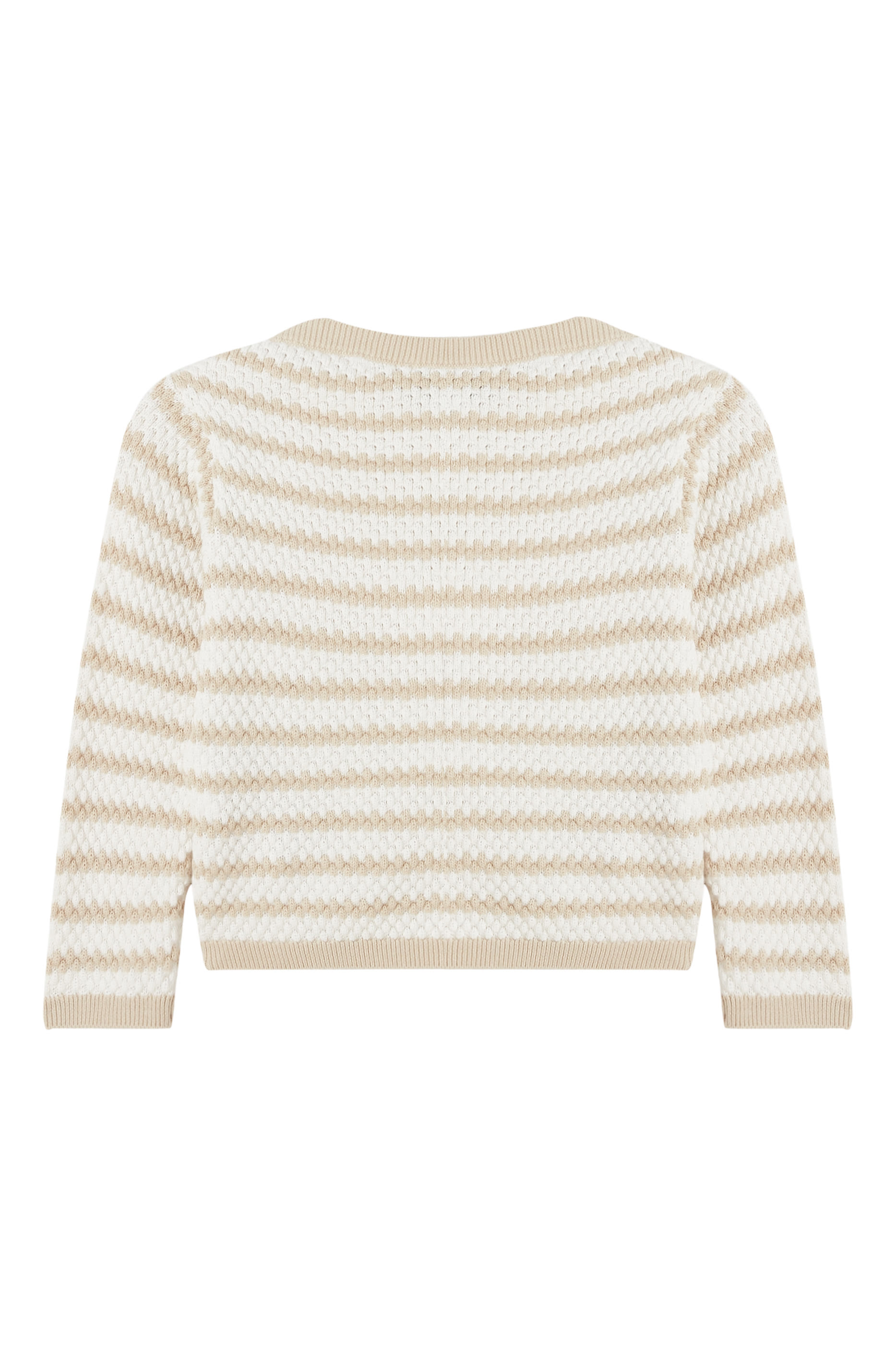 Kids Horizontal Stripes Knit Sweater 