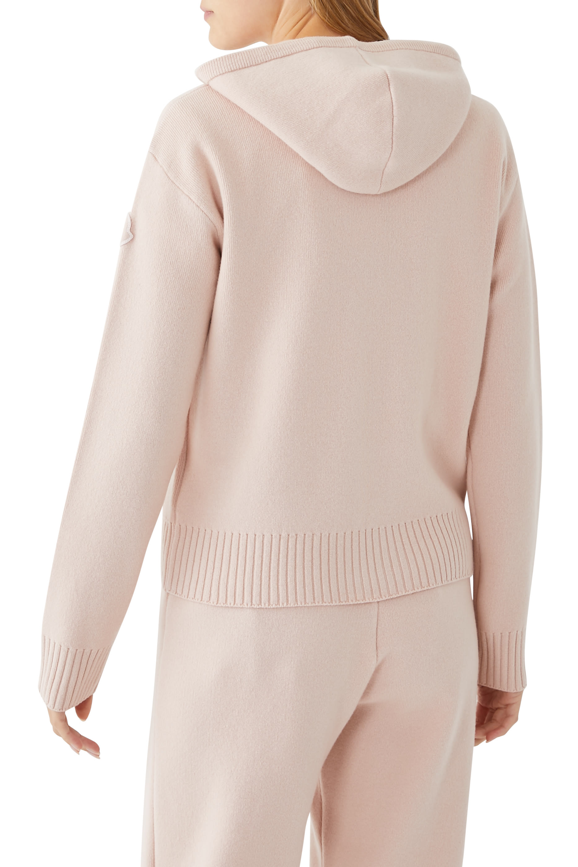 Cashmere Blend Zip Hoodie