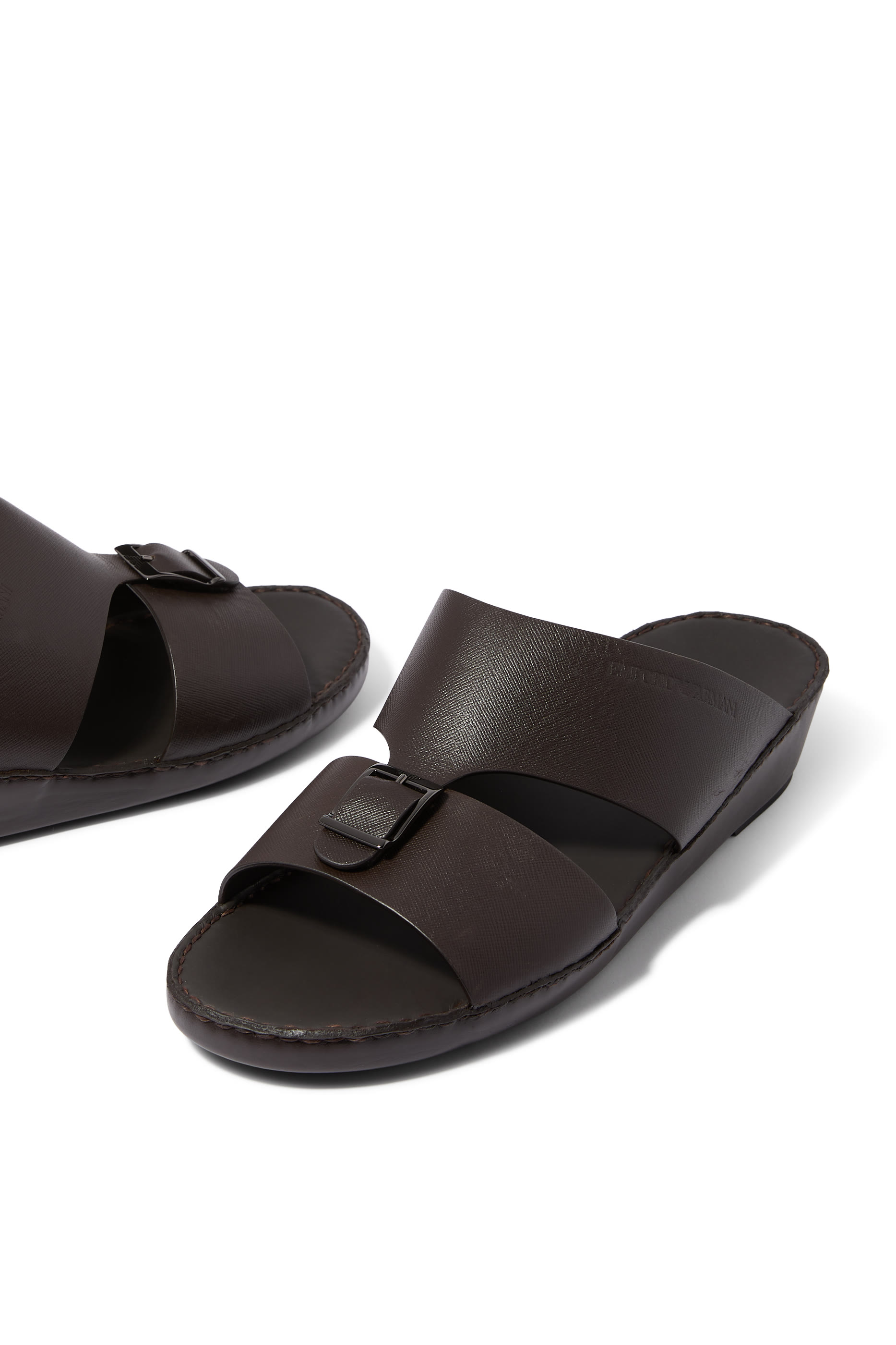 Arabic Buckle Detail Sandals