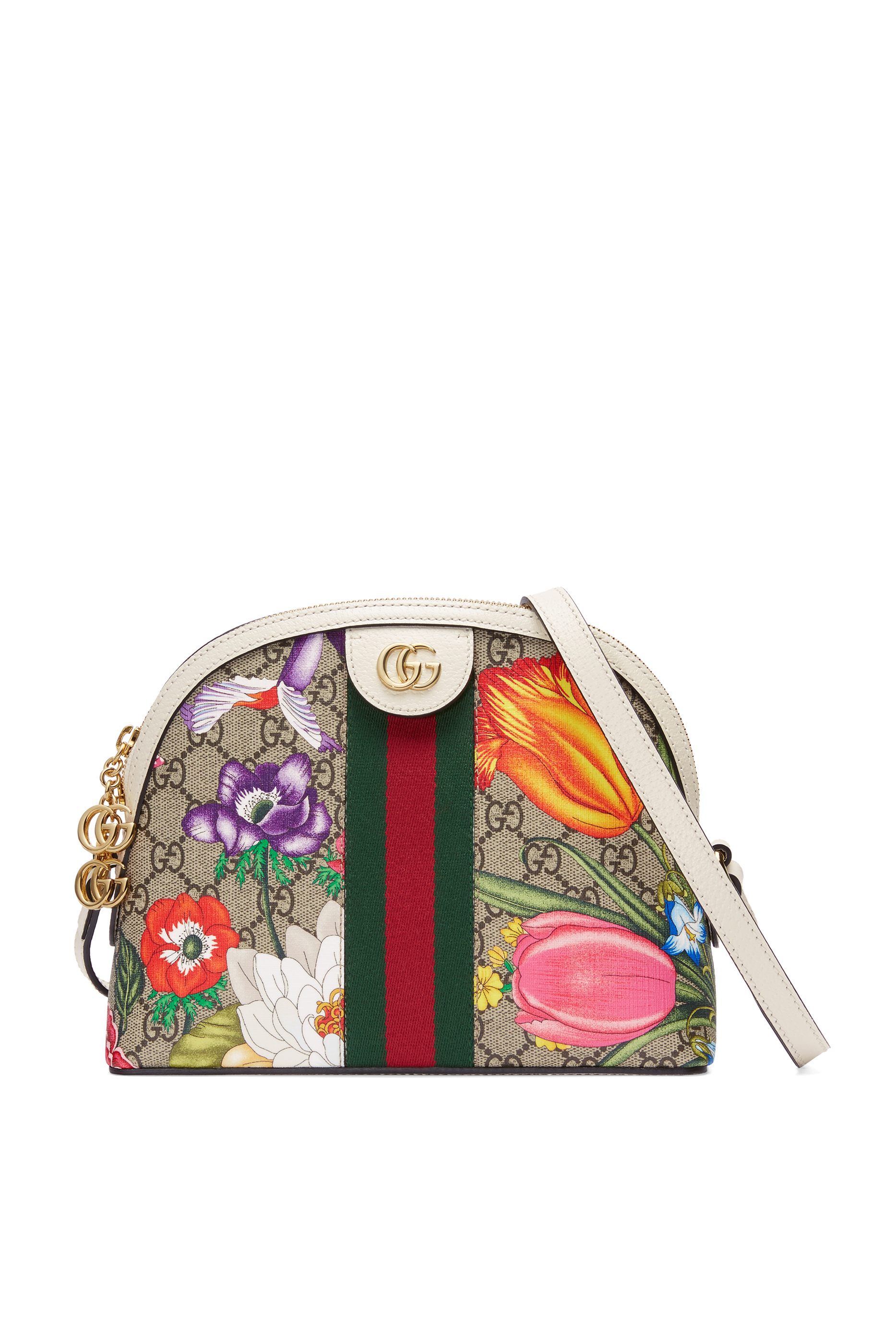 Ophidia GG Flora Small Shoulder Bag