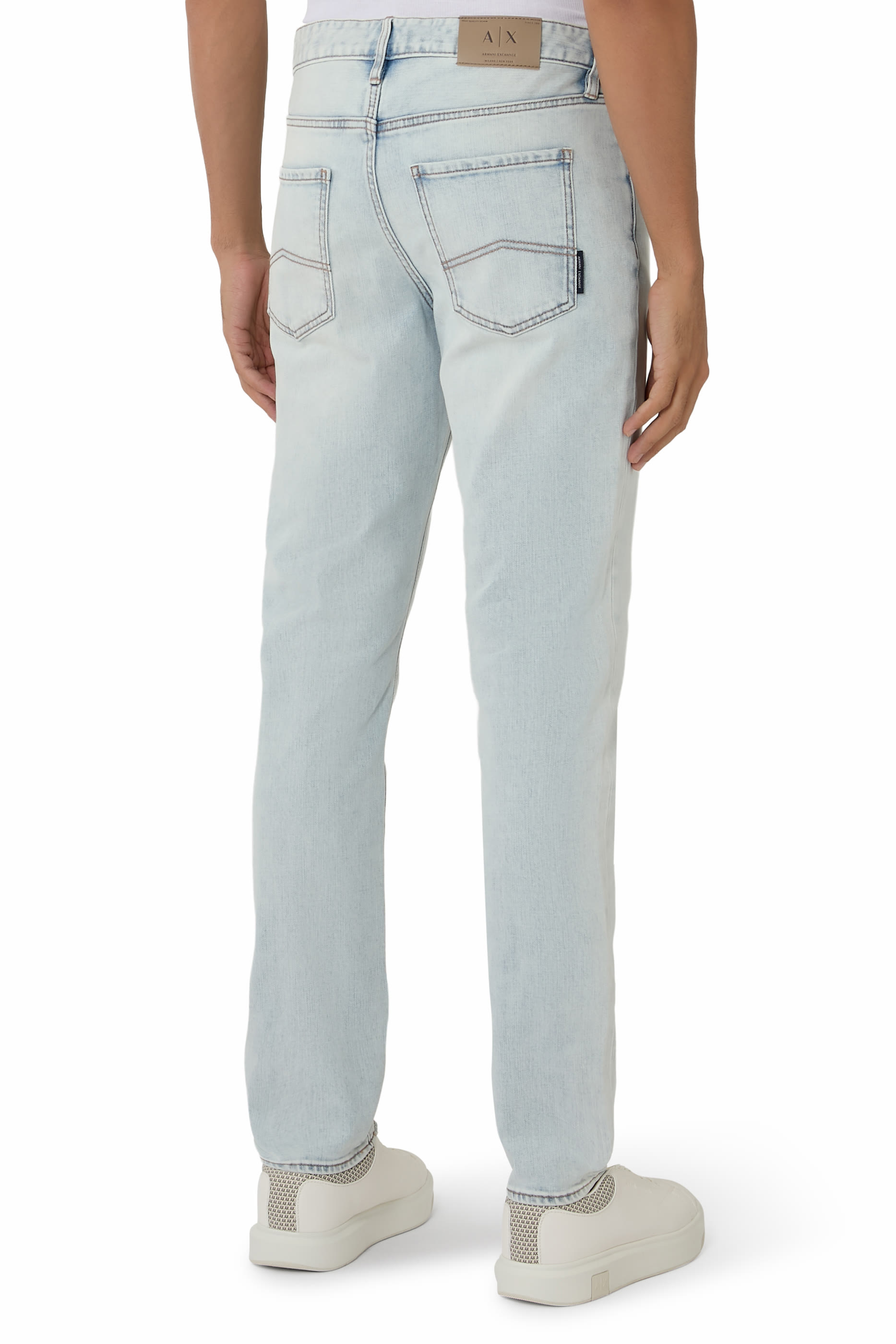 One Block Up Slim Denim Pants