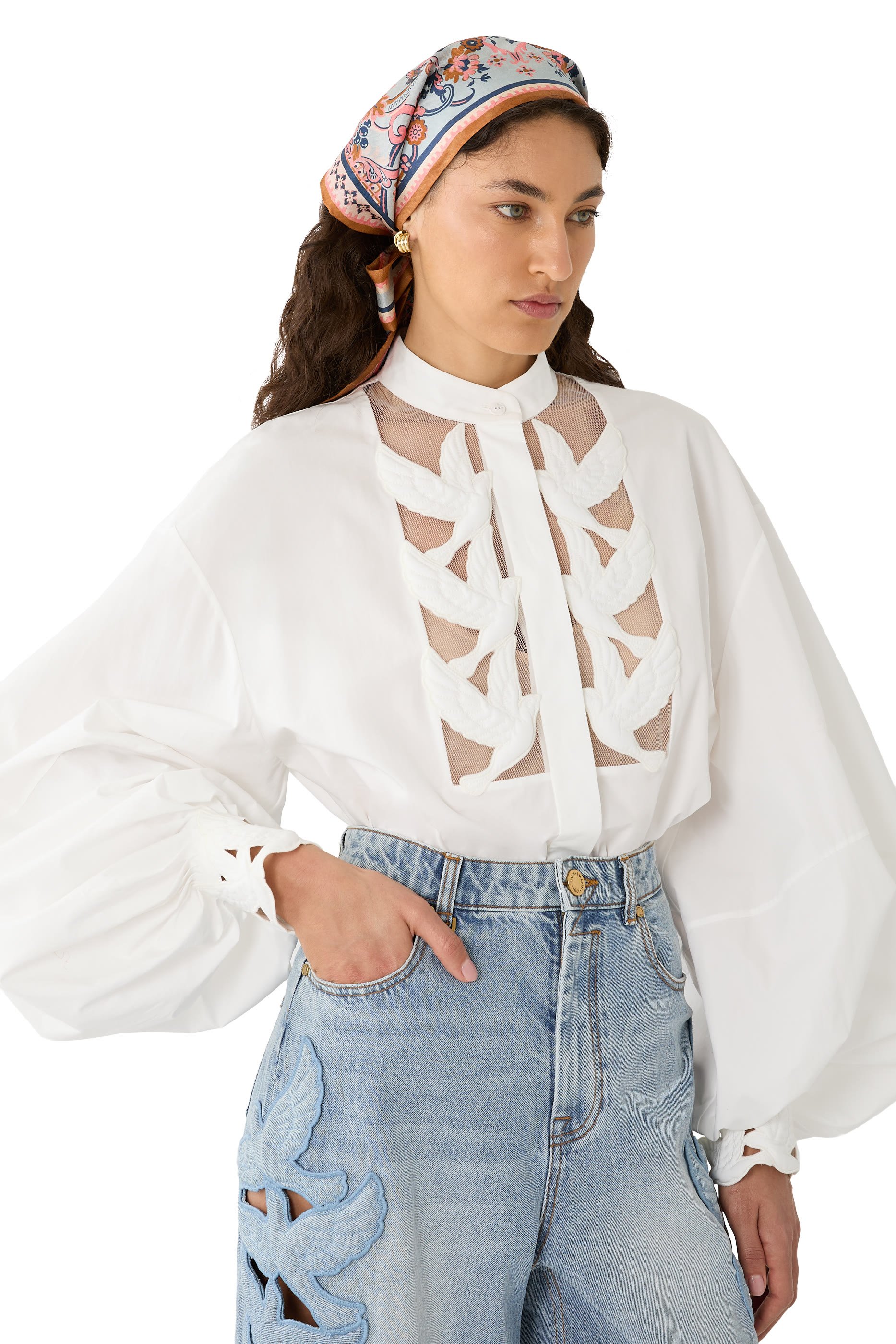 Paisley Print Headscarf