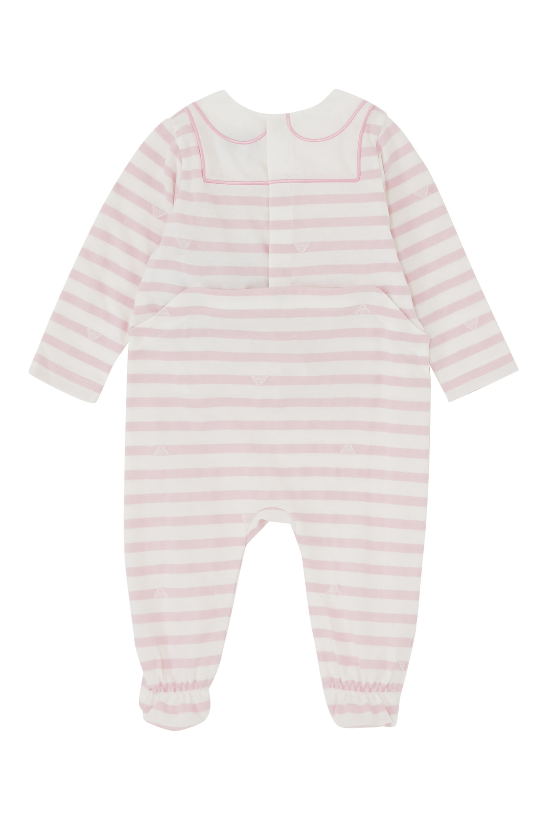 Kids Striped Logo Jumpsuit