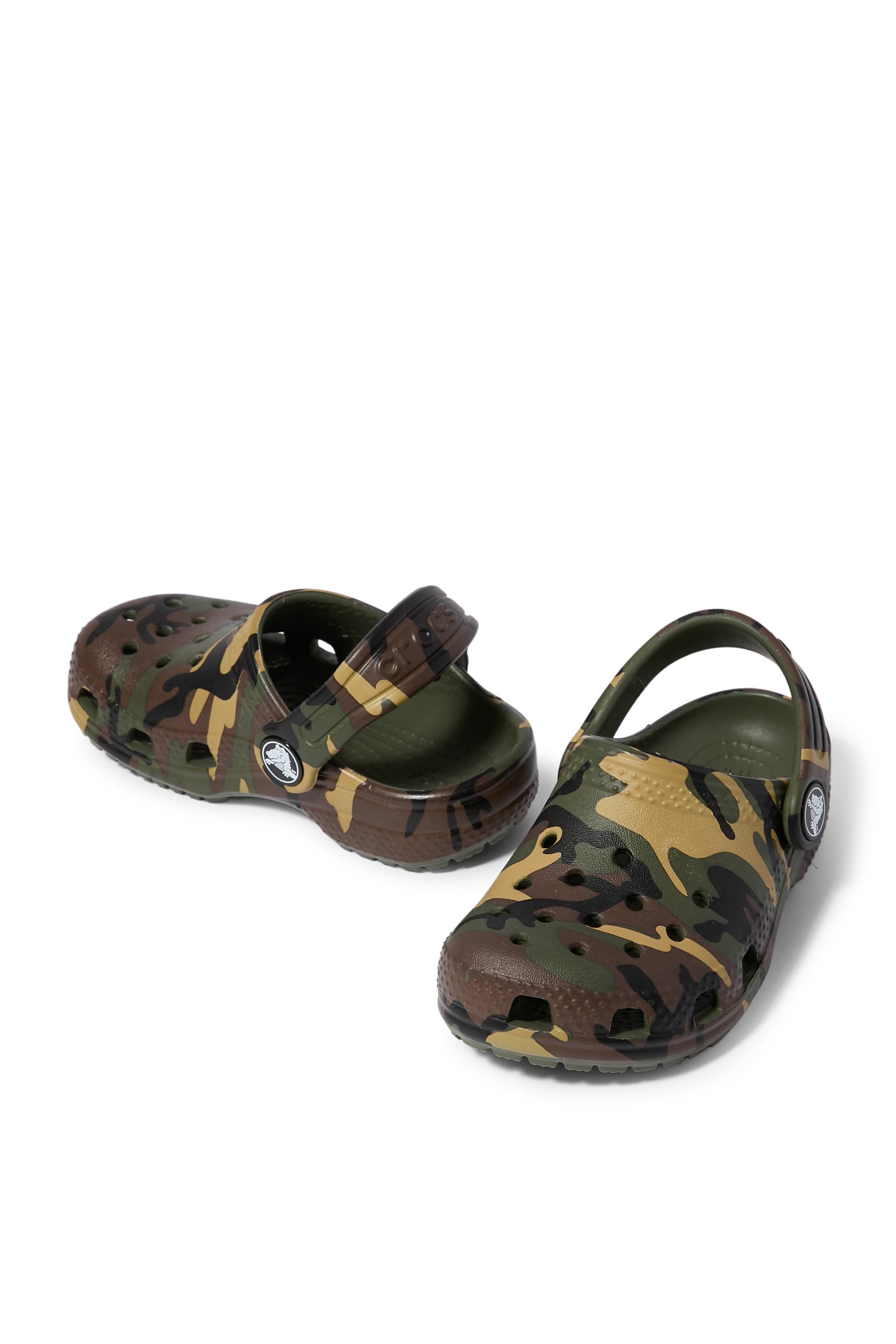 Kids Classic Camouflage Clog Flipflops