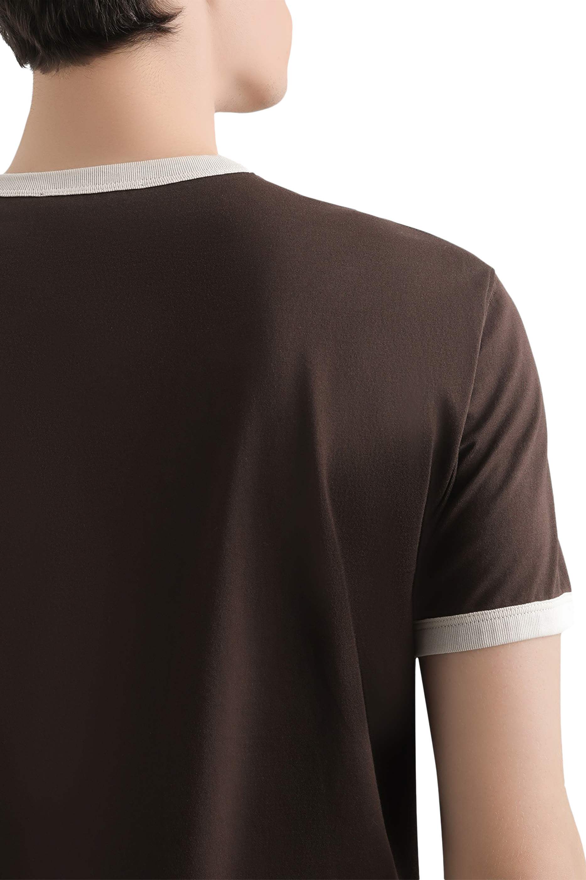 Embroidered Logo Cotton T-Shirt