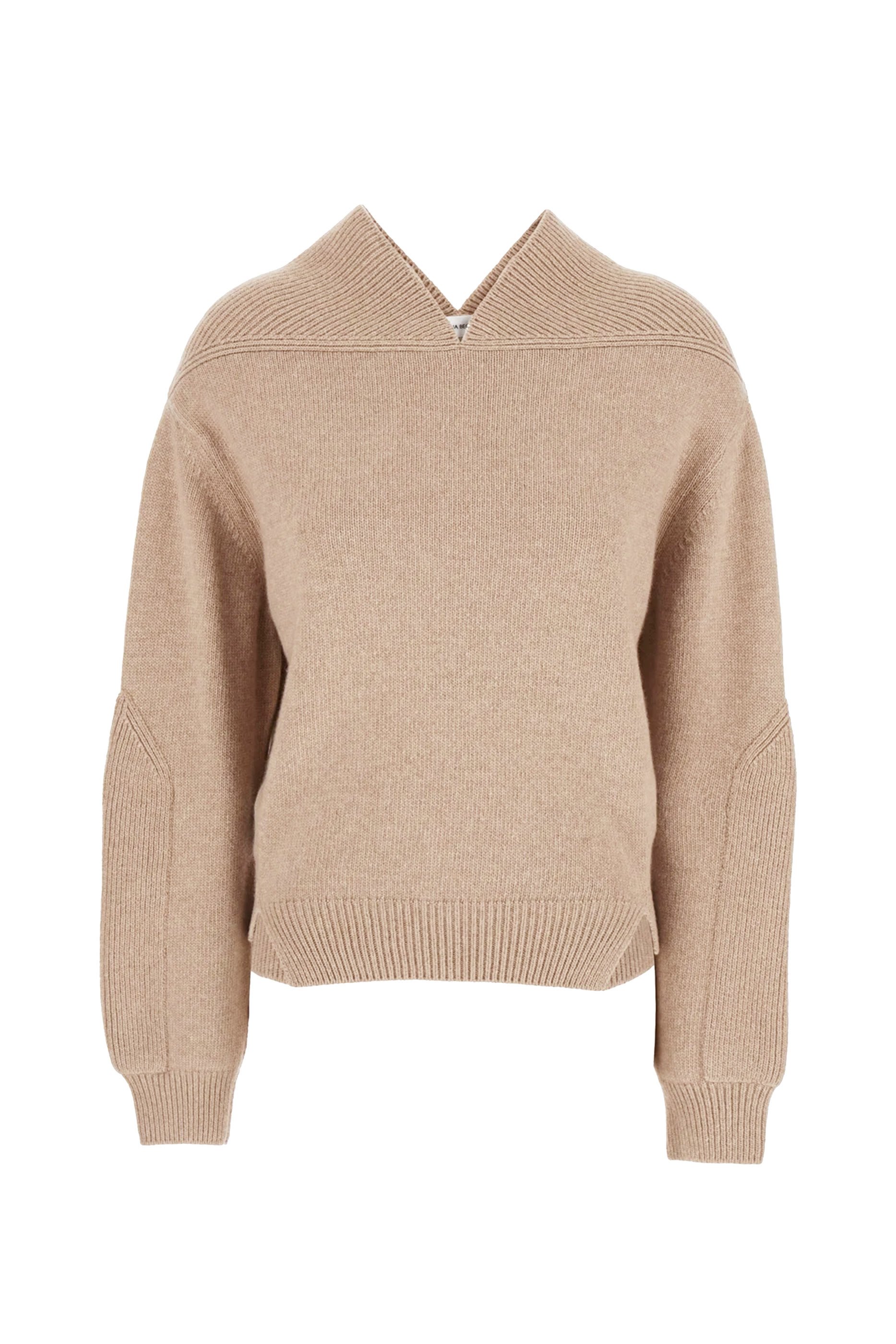 V-Neck Yoke Detail Jumper