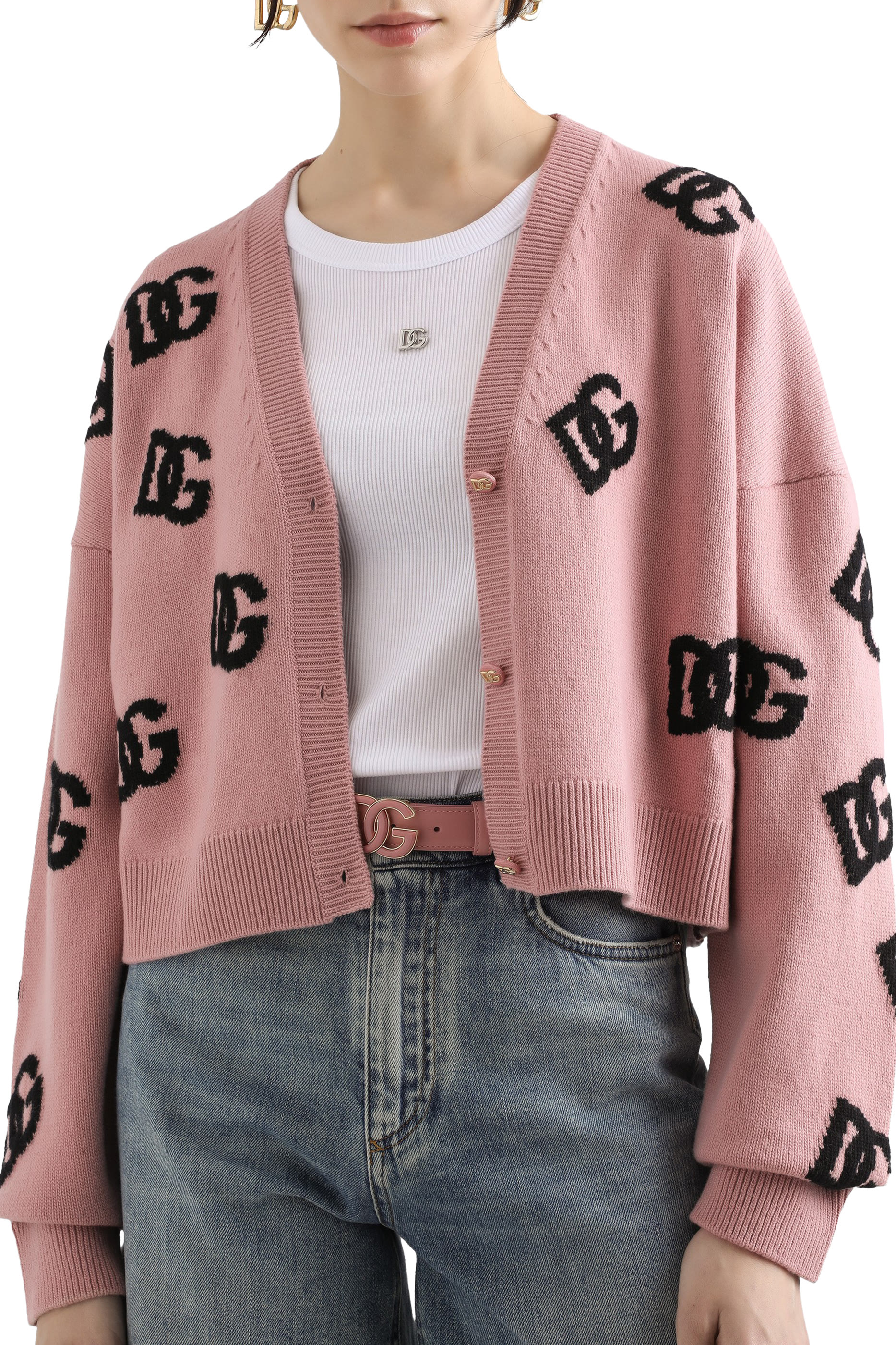 All-Over DG Logo Cardigan