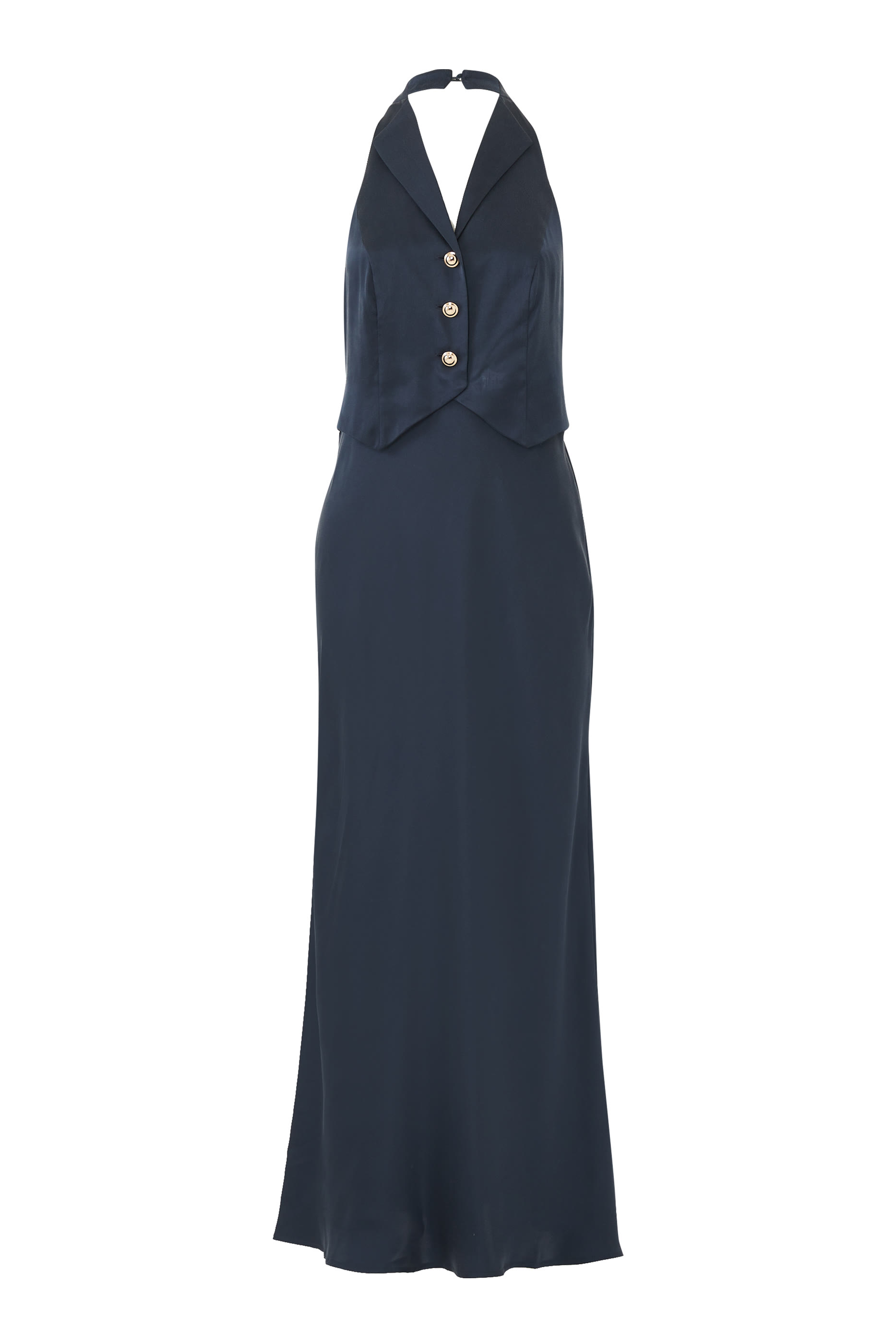 Estella Waistcoat Midi Dress