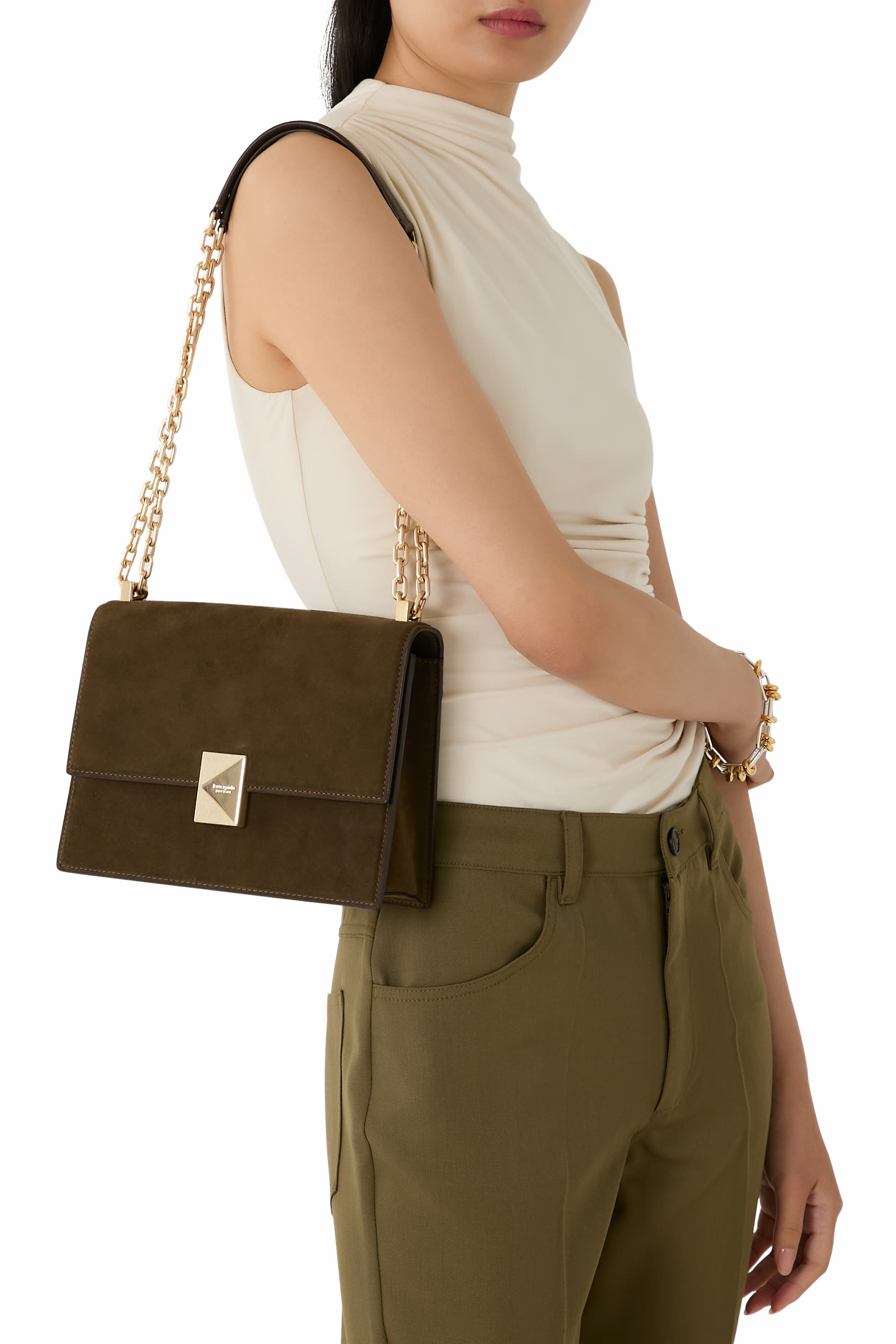 Deco Chain Shoulder Bag