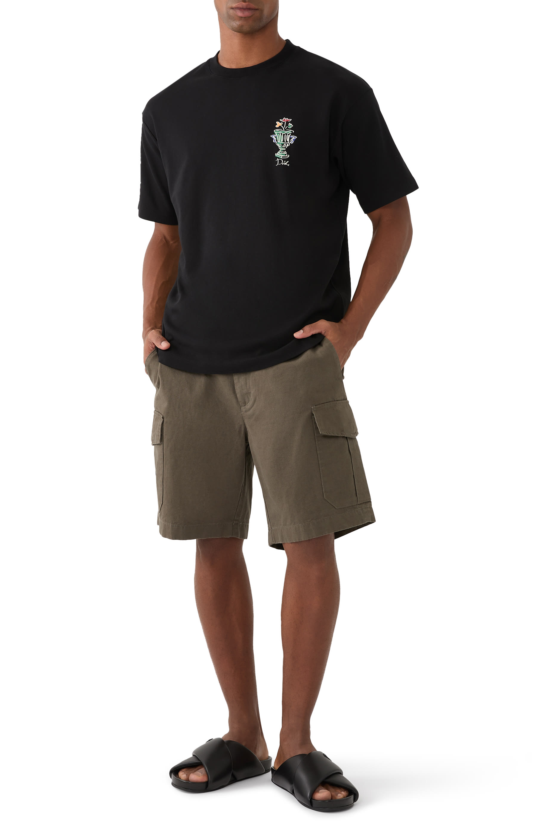 Straight-Leg Cargo Shorts