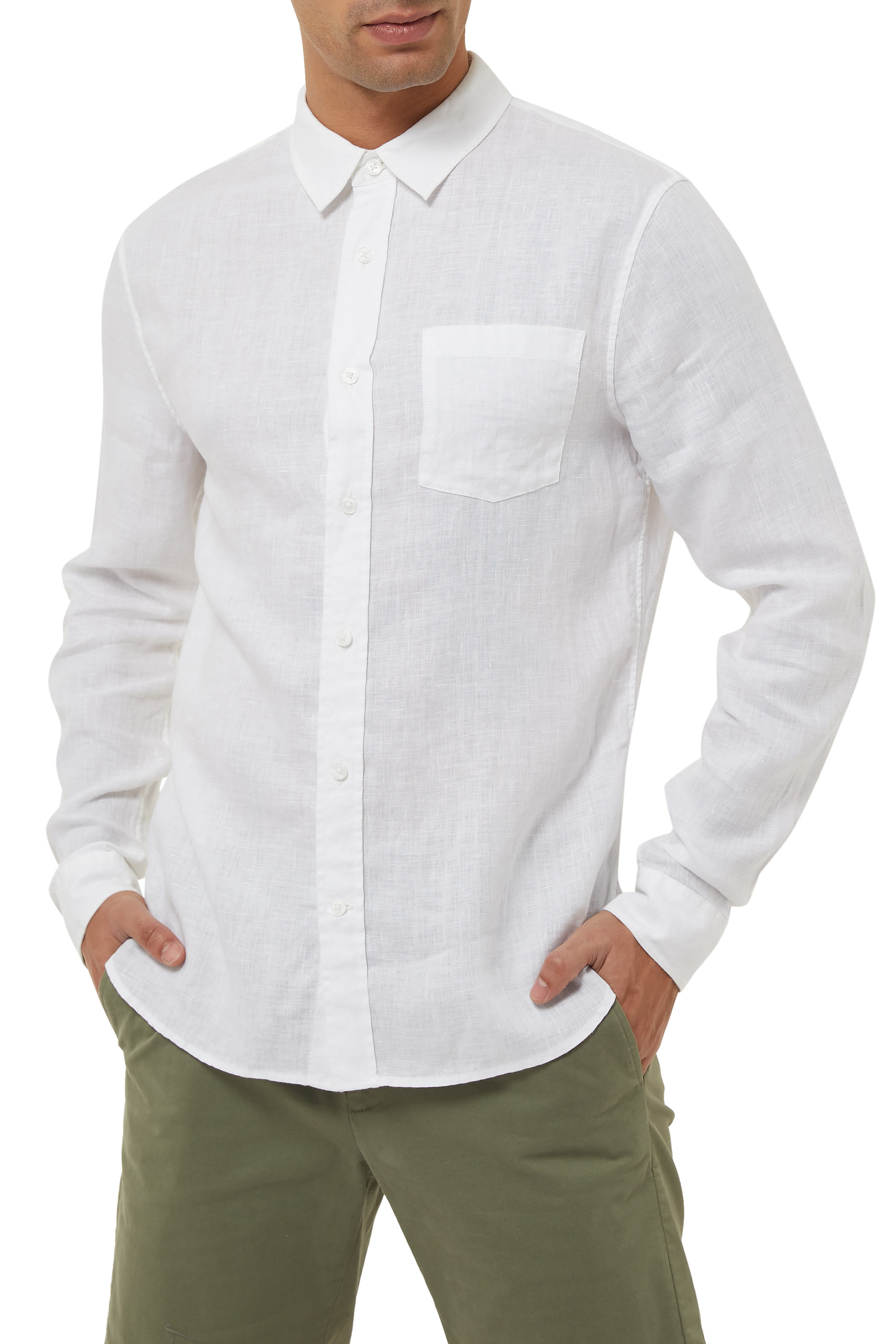 Long Sleeve Linen Shirt