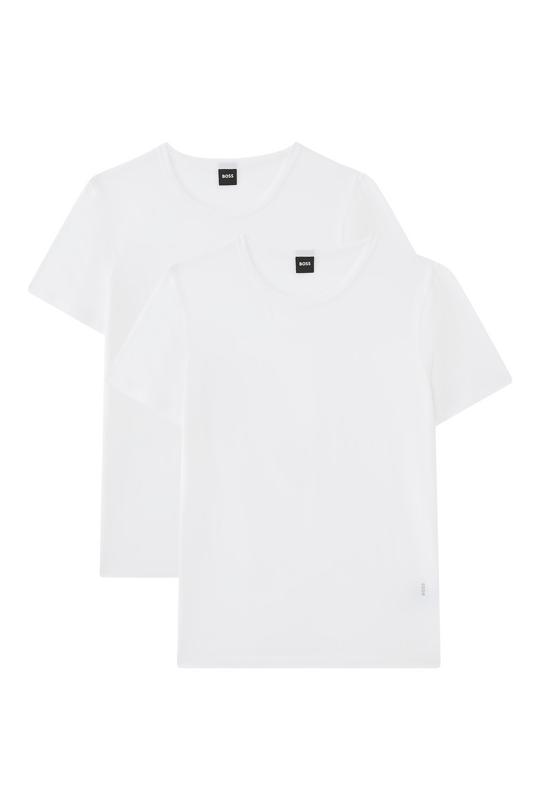 Stretch-Cotton Underwear T-Shirts, Set of 2