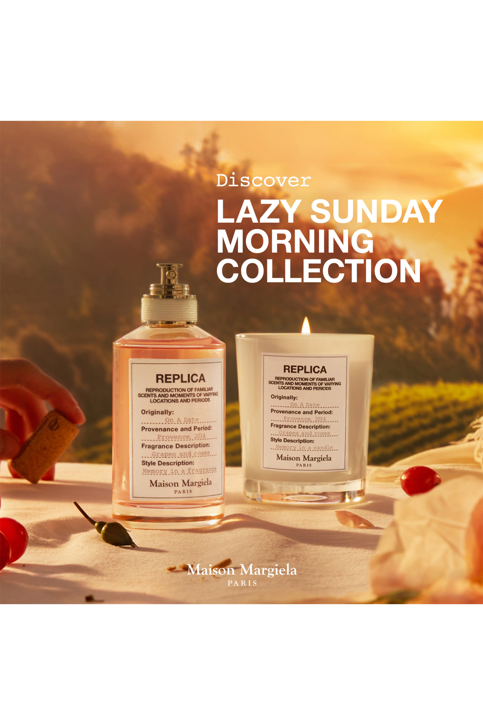 Replica On a Date Scented Candle