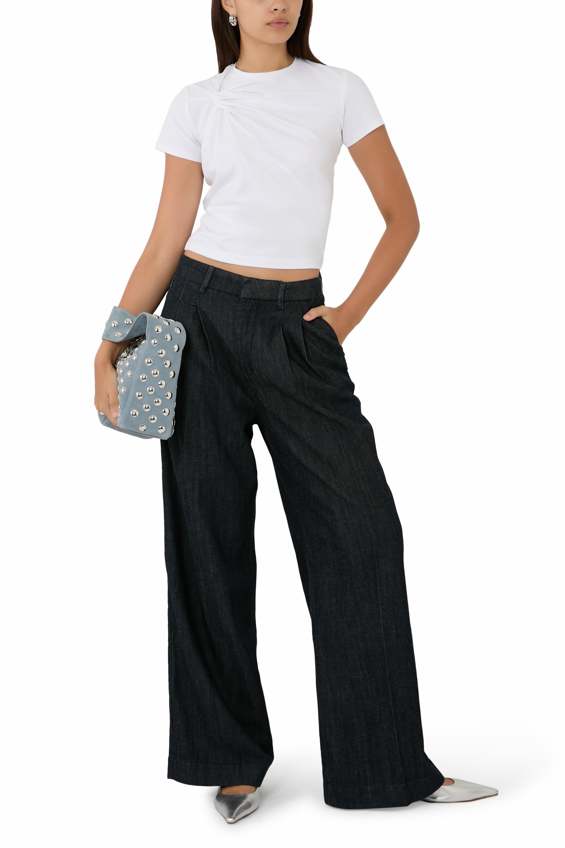 Super Stretch Twist Tee