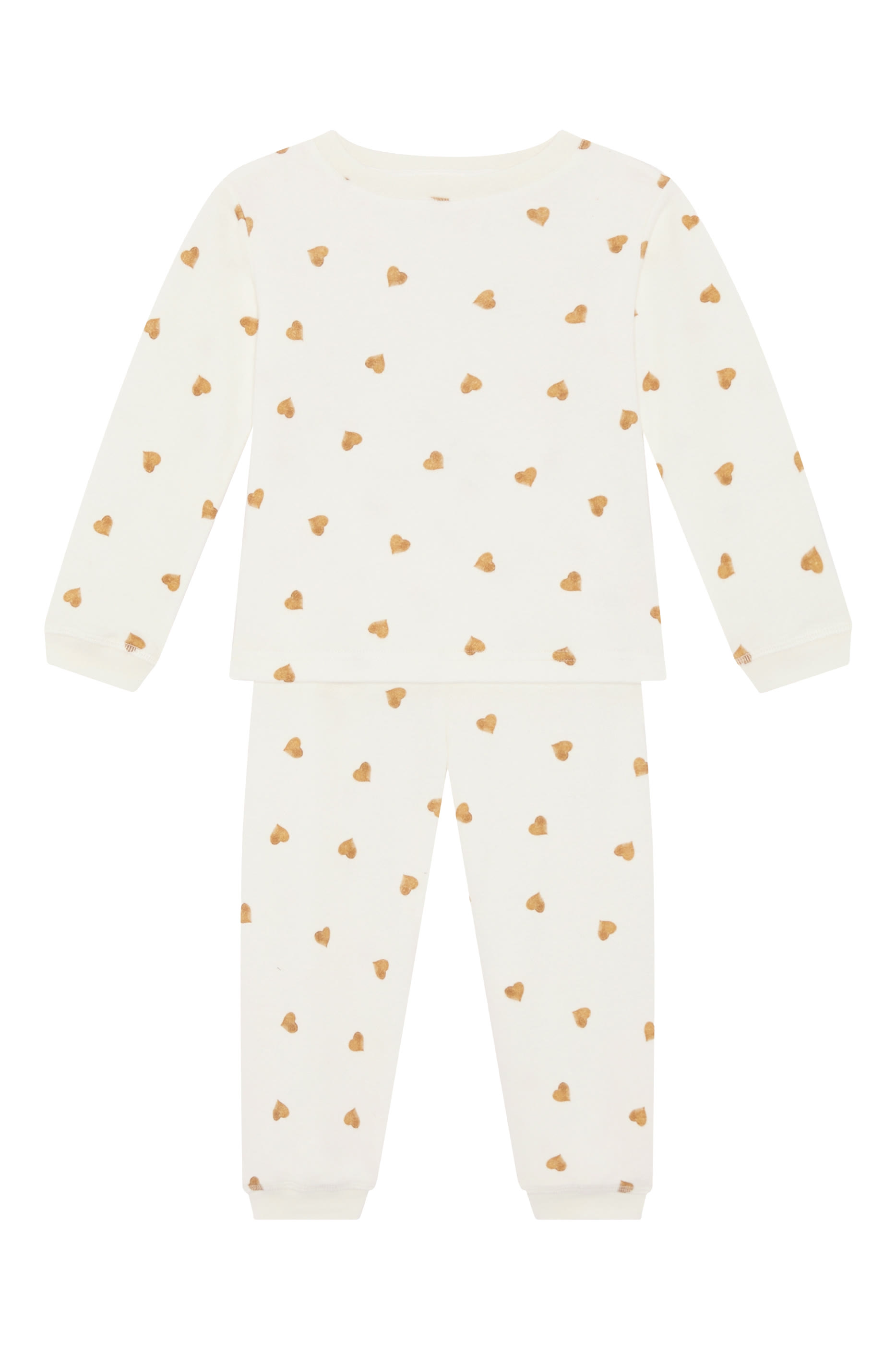 Kids Heart-Print Pajamas