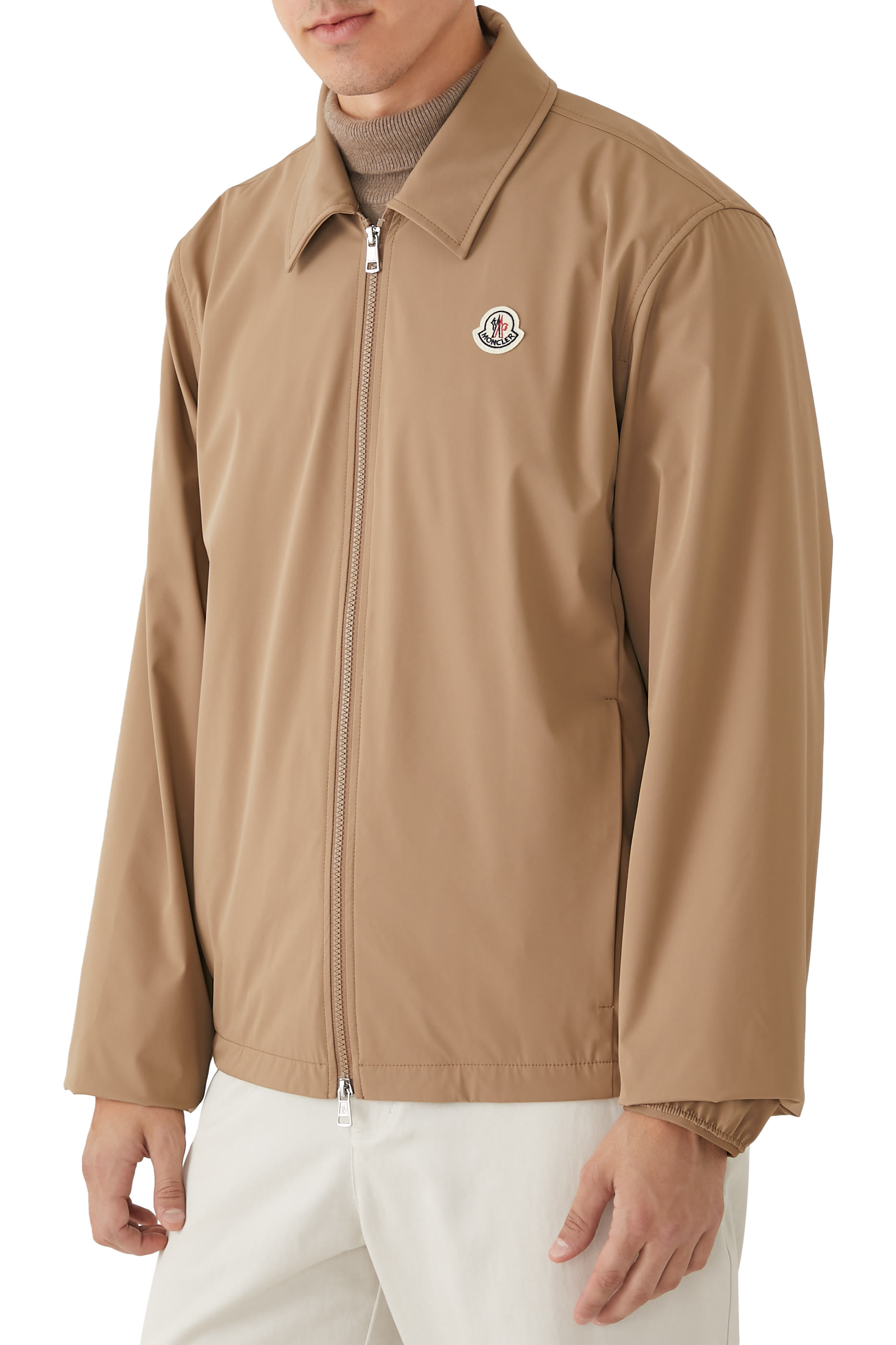 Evandro Logo-Appliquéd Shell Jacket