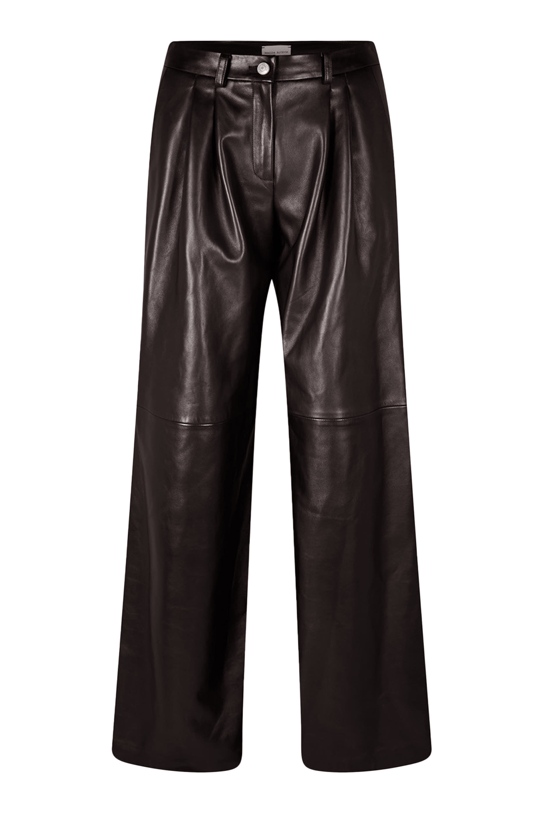  Flared Leather Pants