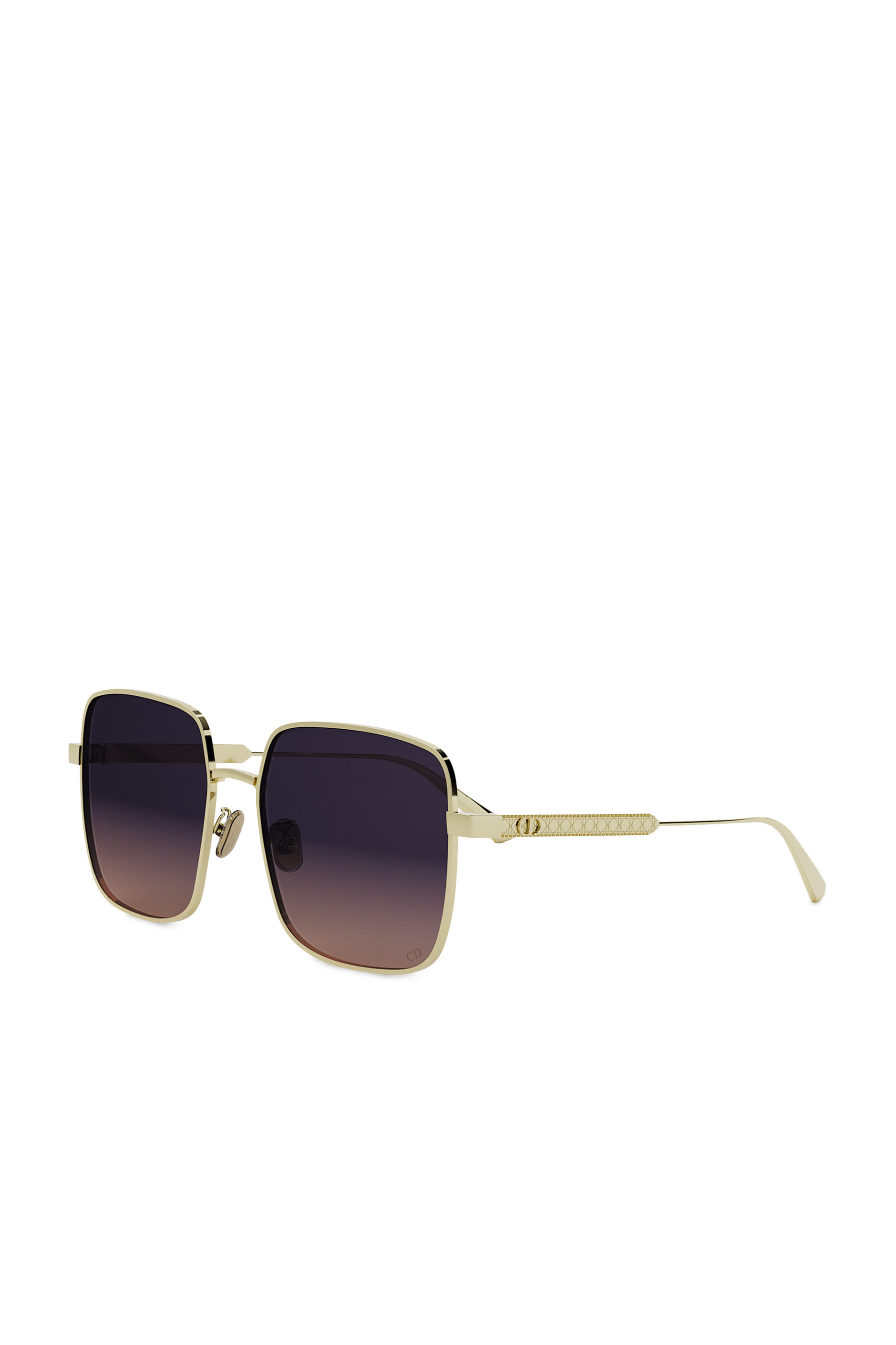 DiorCannage S1U Yellow Square Sunglasses