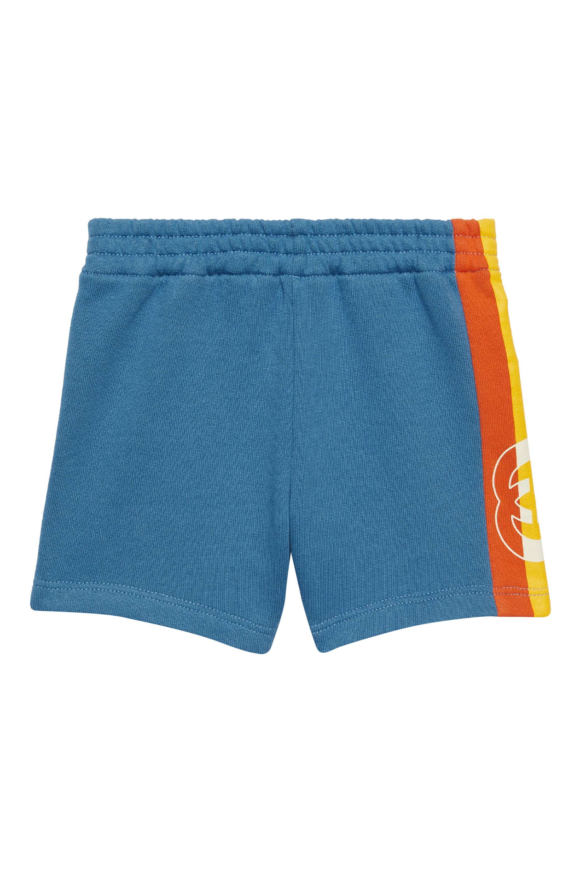 Kids Web Cotton Jersey Shorts