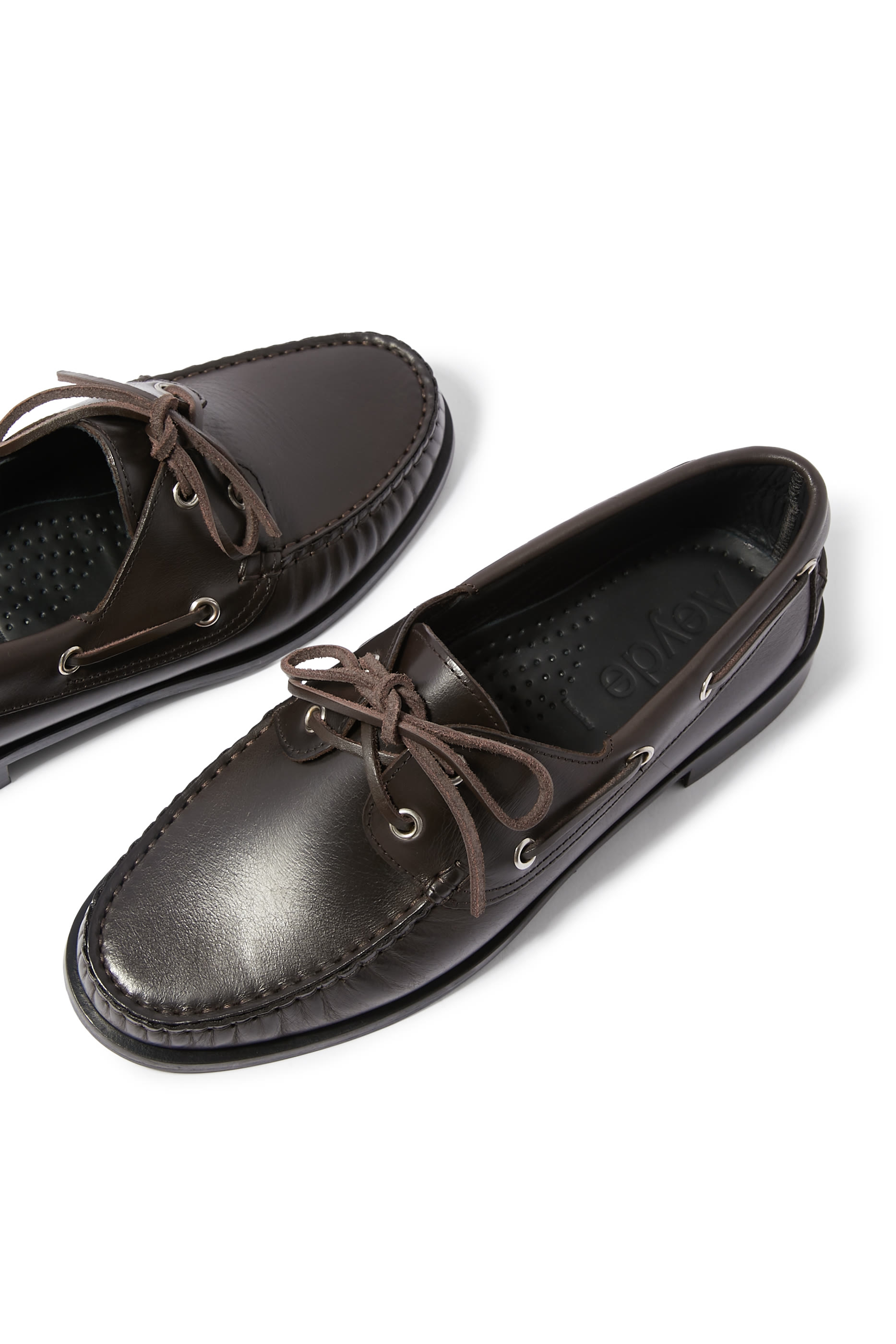 Harris Leather Moccasin Flats