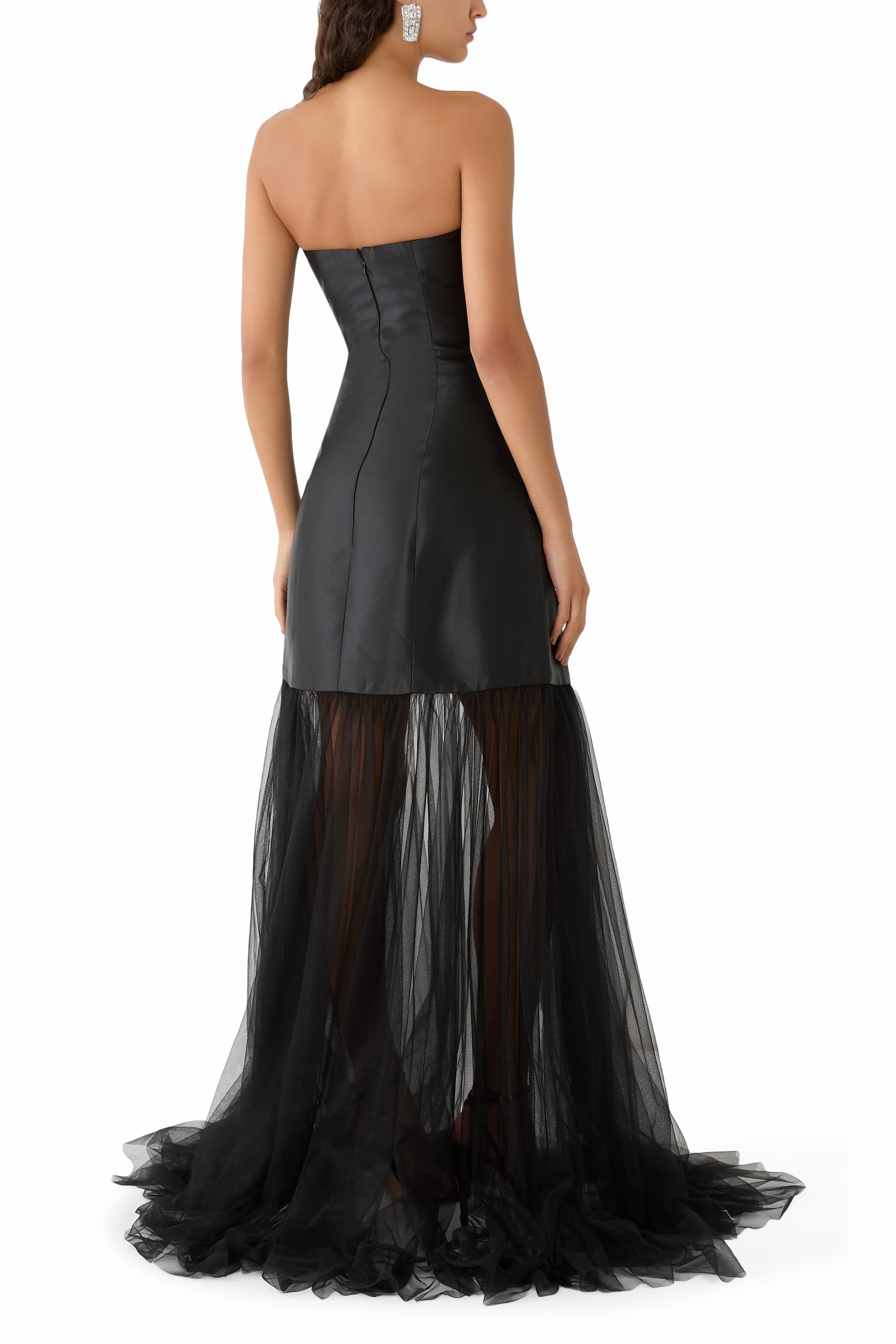 Strapless Mikado Gown