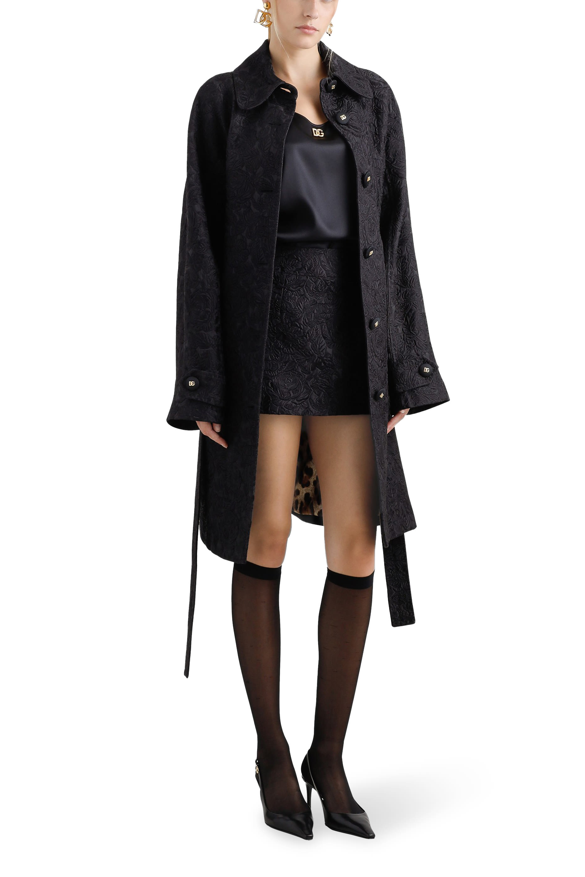 Satin DG Logo Pin Tank Top