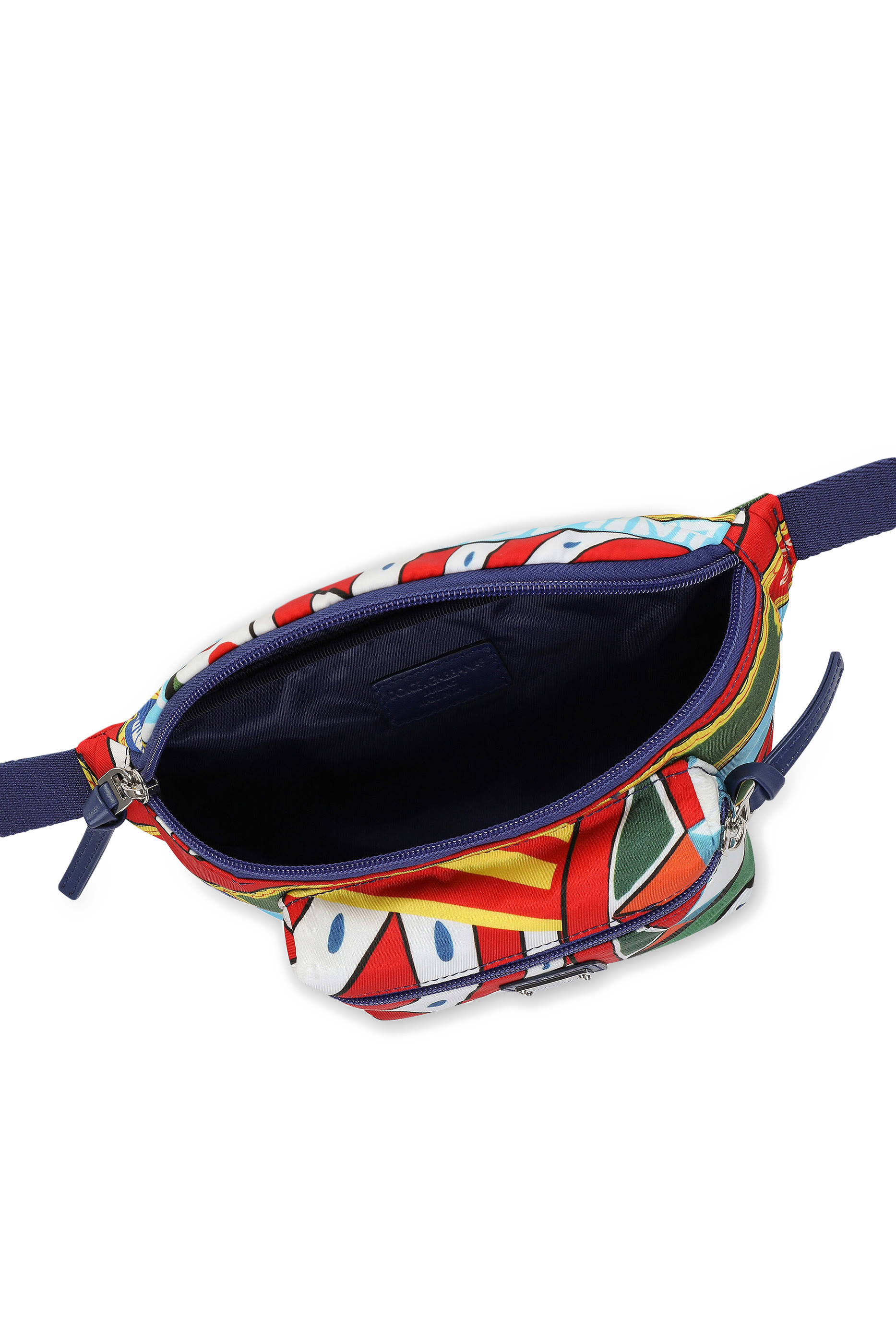 Kids Graphic Print Nylon Belt Bag