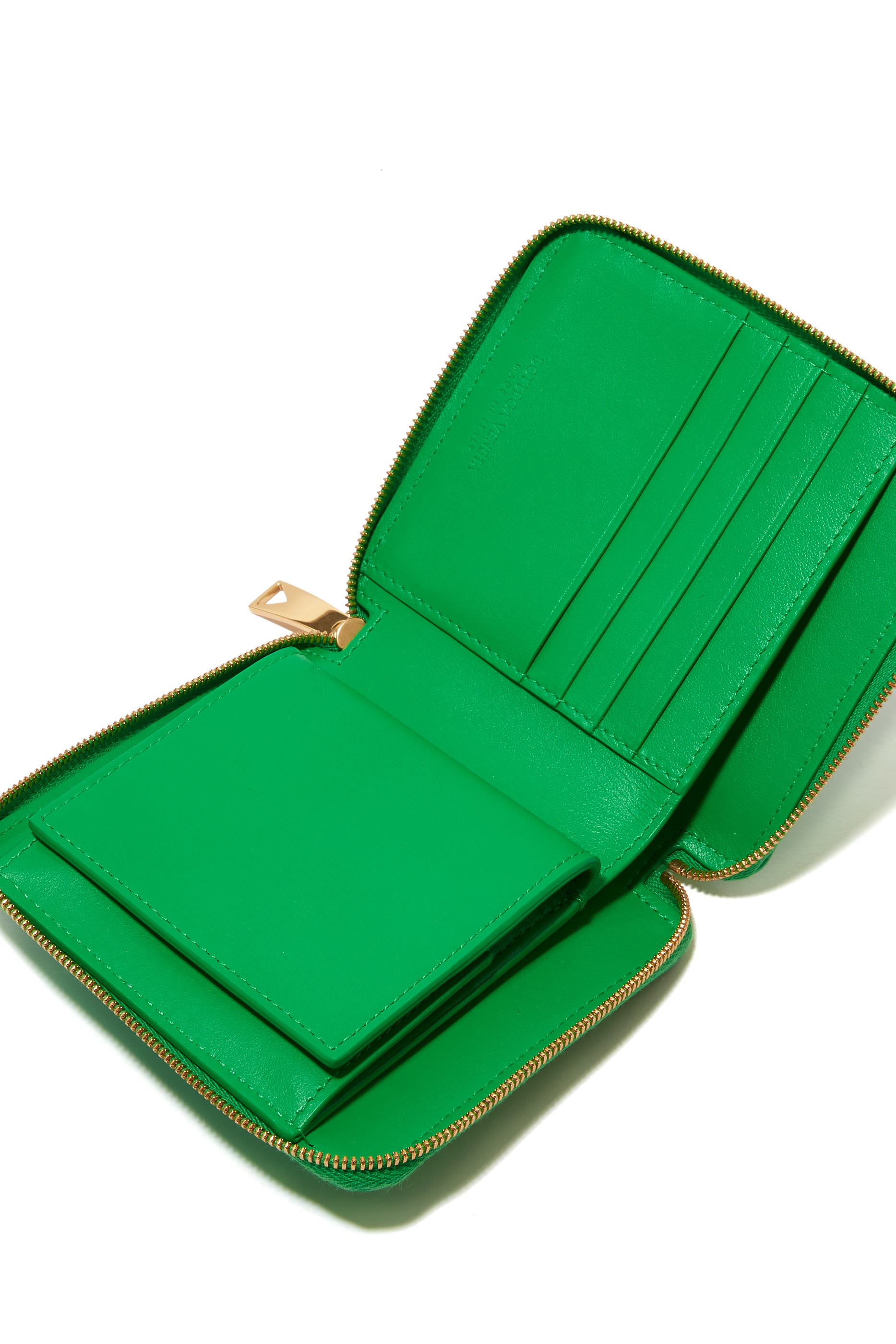 Zip Around Intrecciato Wallet