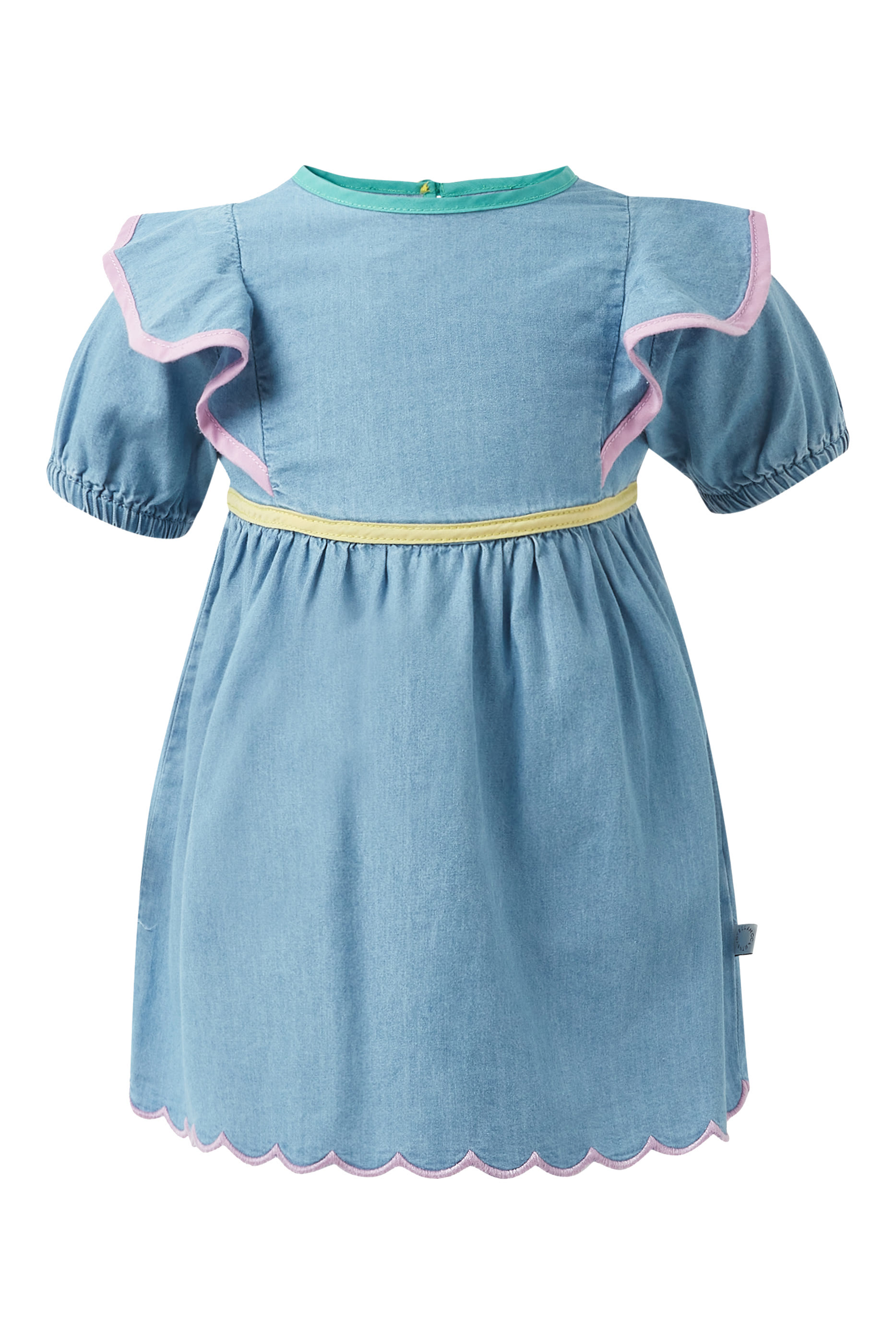 Kids Frilled Organic Cotton Dress