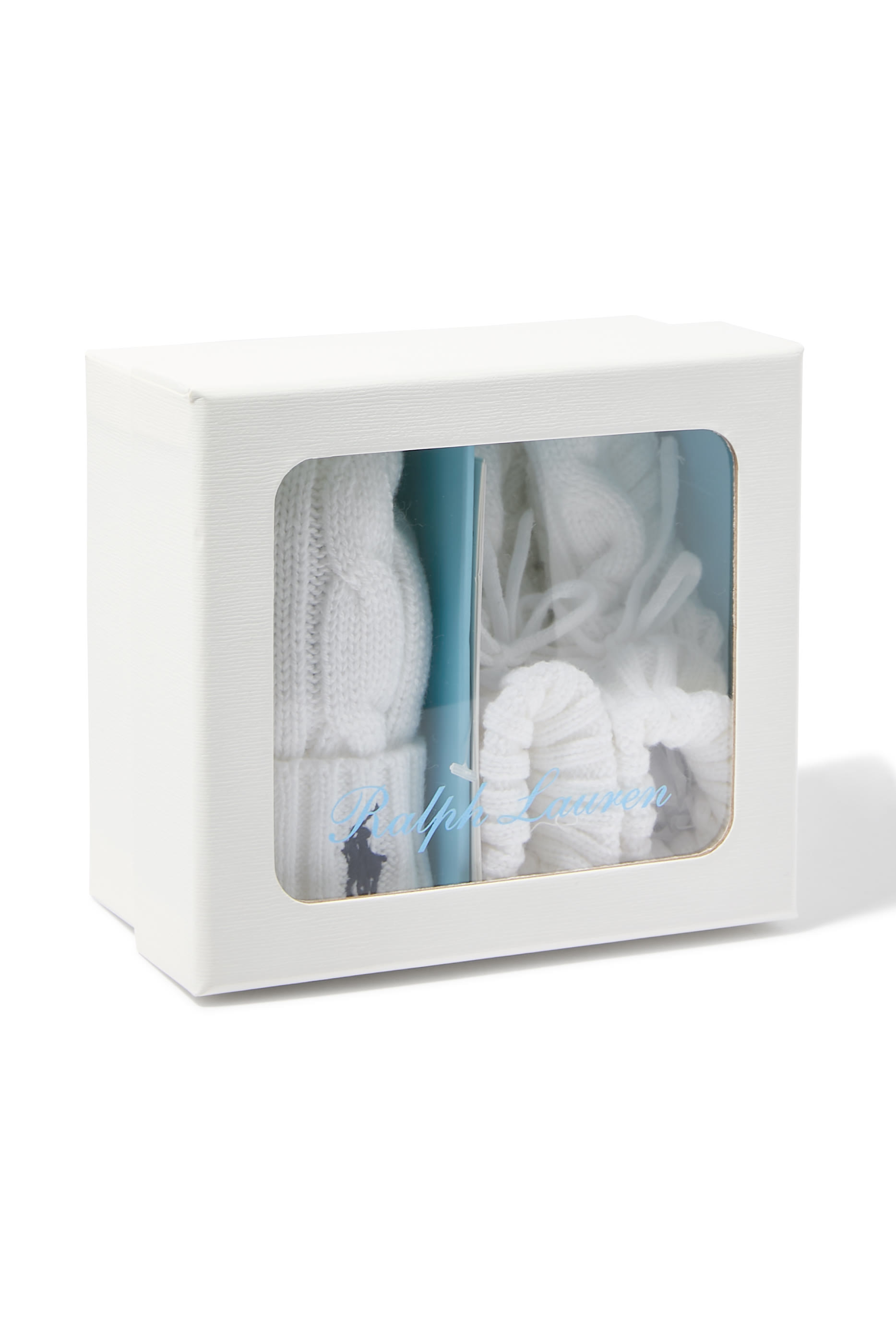 Kids Cotton Beanie & Bootie Set