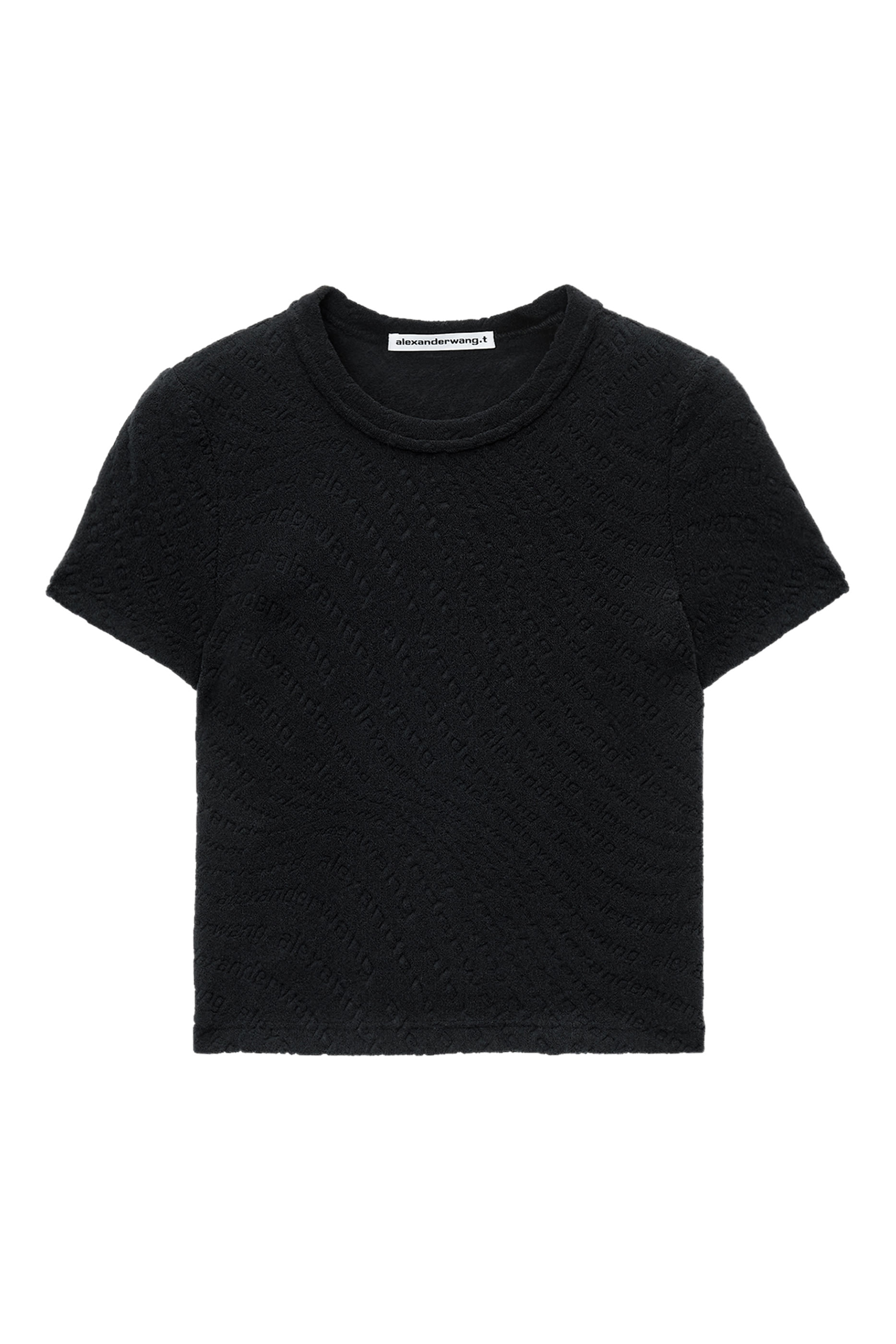 Logo Jacquard Short Sleeve Baby T-Shirt