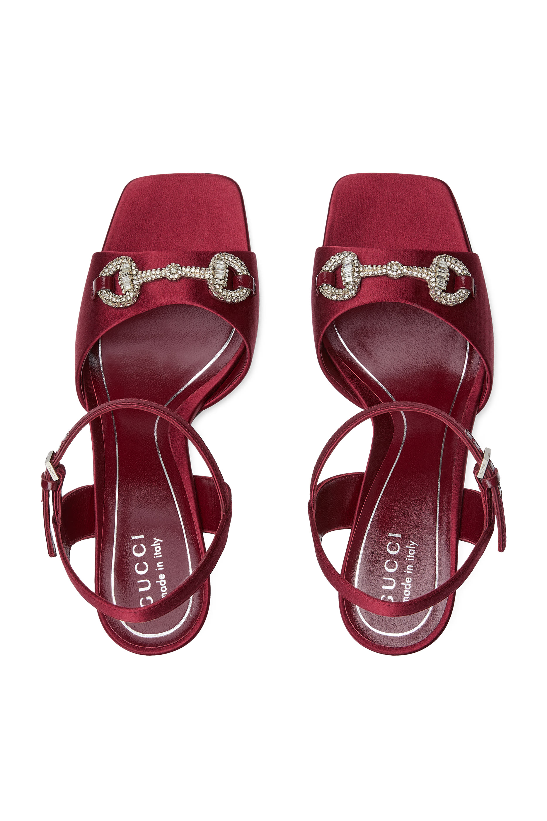  Horsebit Satin 85 Sandals