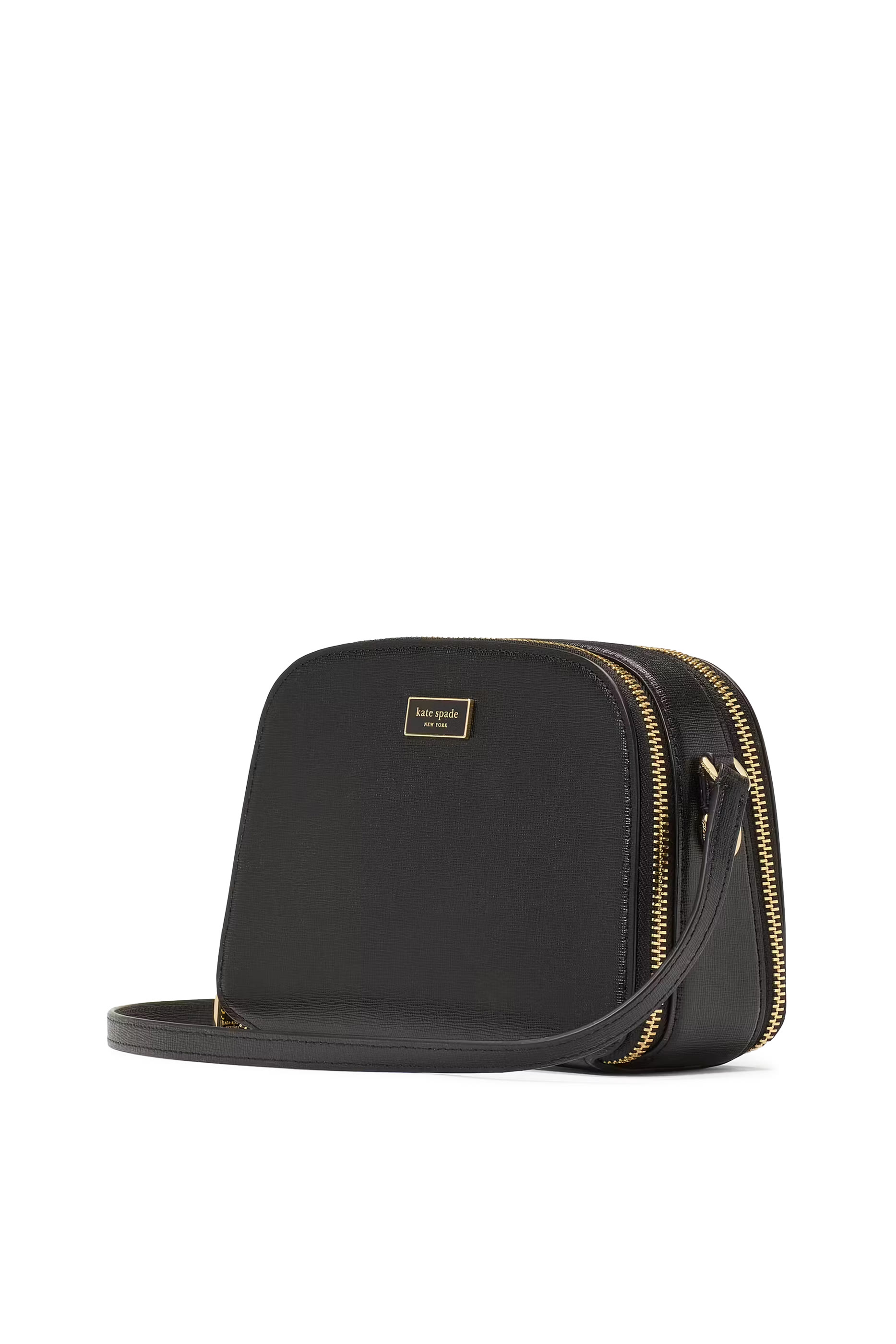 Serena Double Zip Dome Crossbody Bag