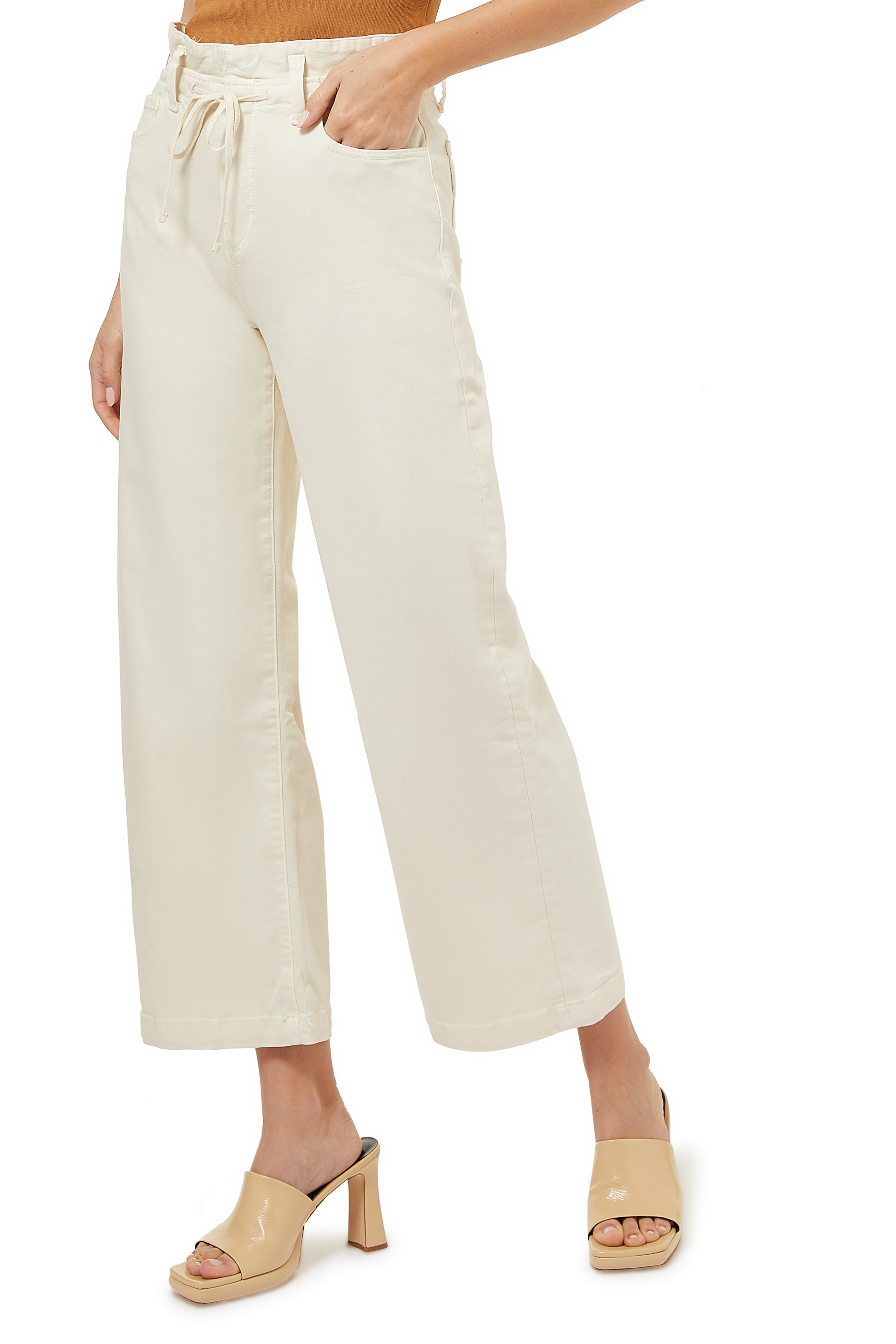 Buy Paige Carly Waist Tie Pants for Womens | Bloomingdale's Kuwait