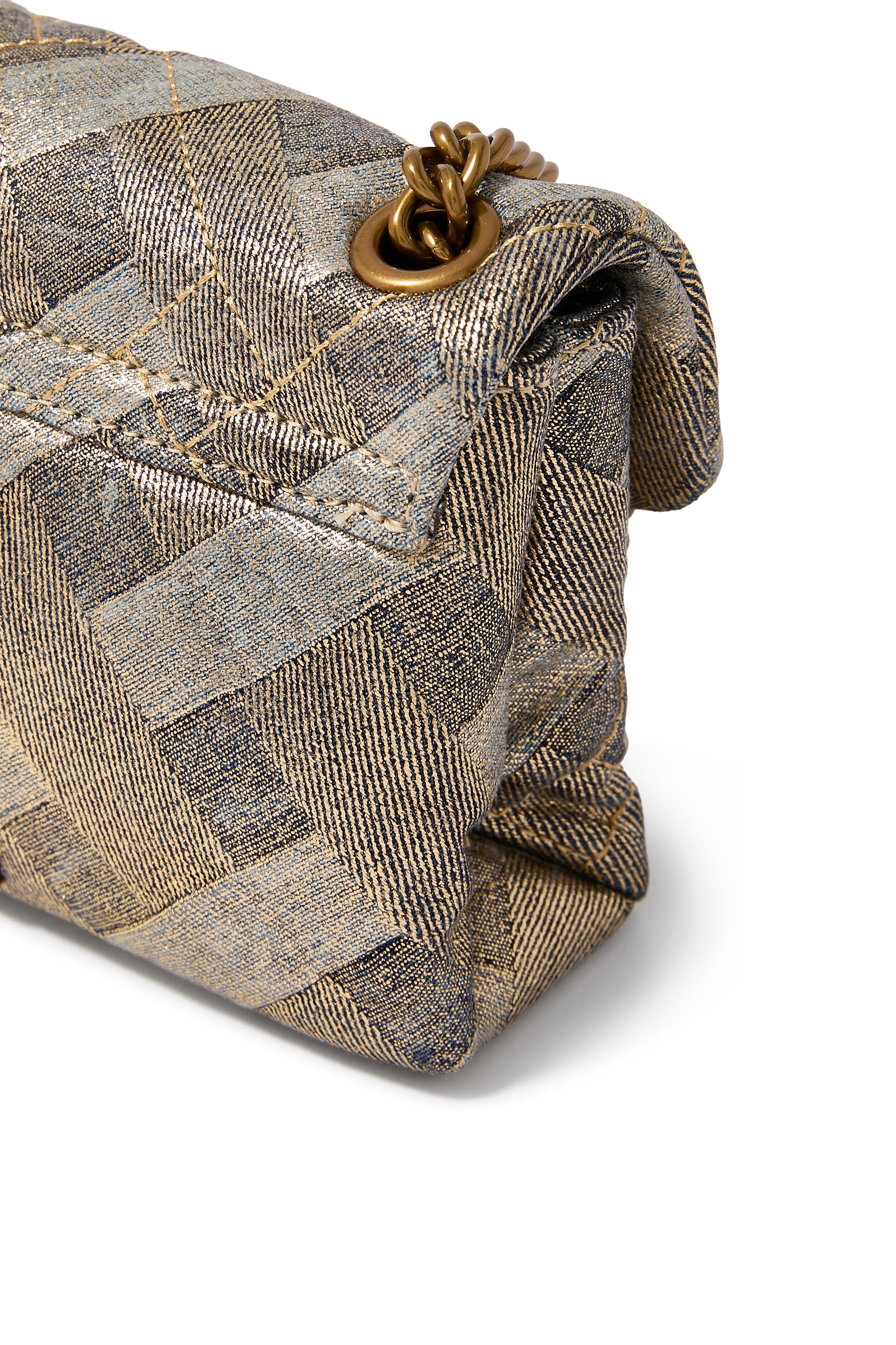 Mini Kensington Soft Denim Shoulder Bag