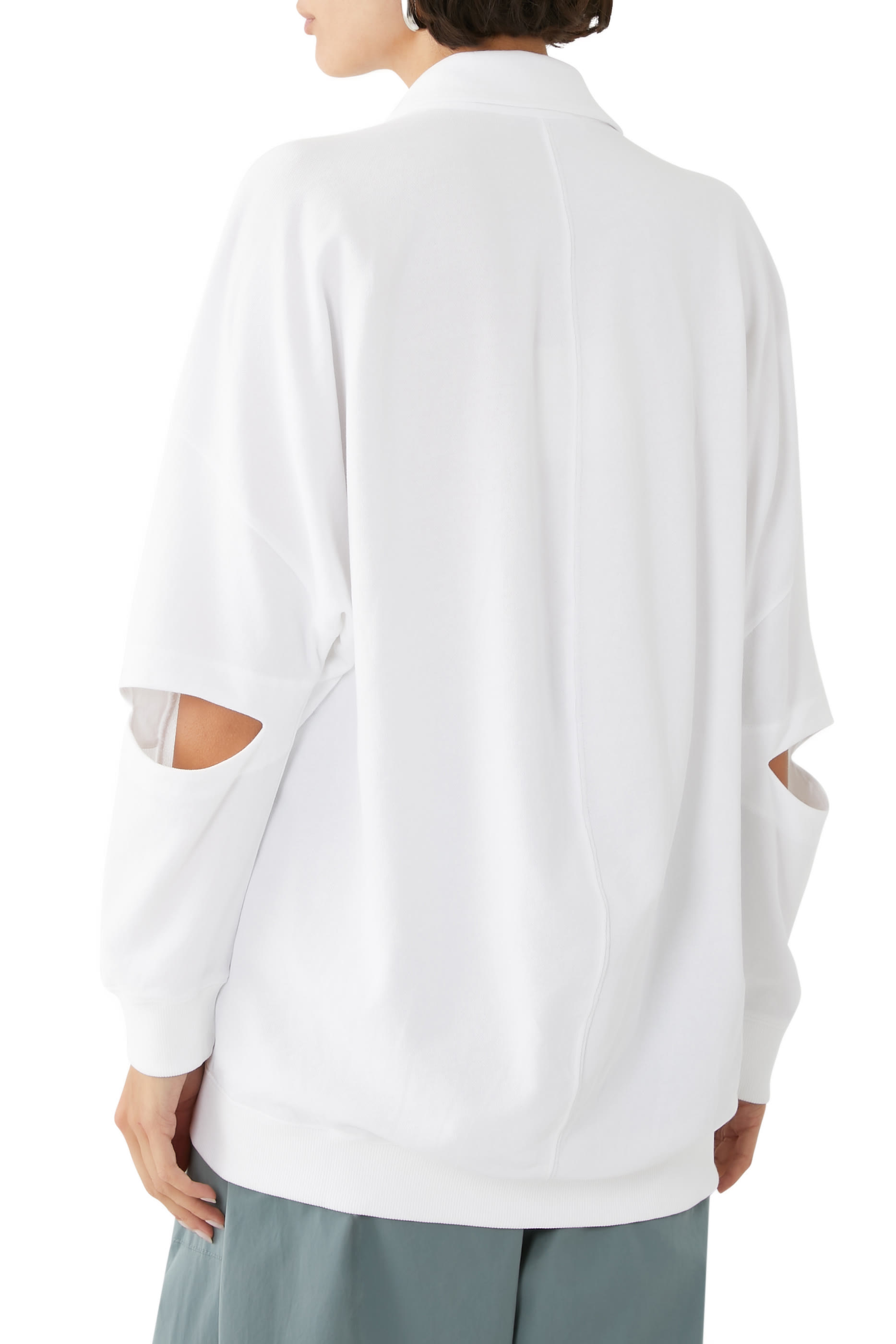 Summer Sweatshirting Polo Collar Sweatshirt