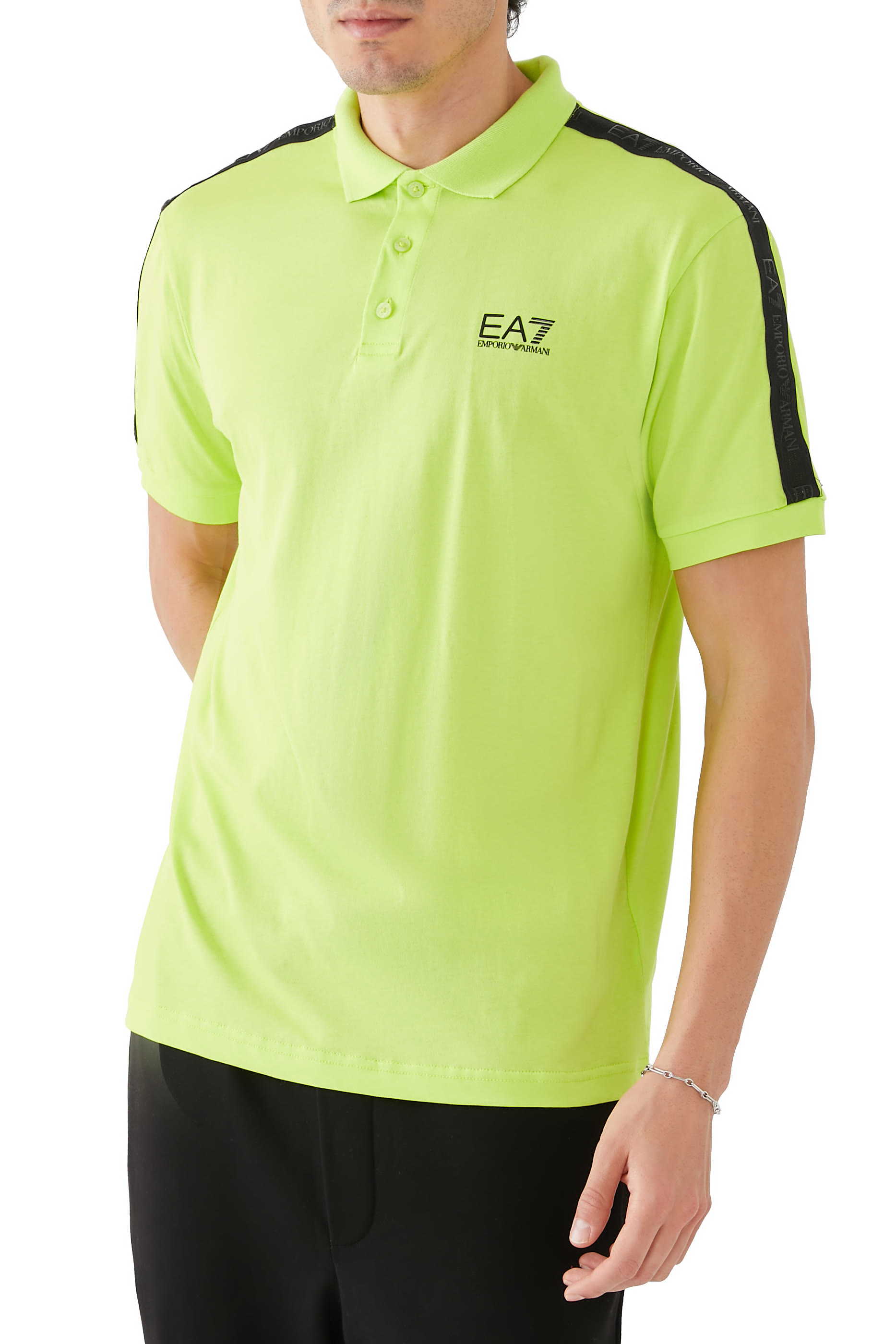 EA7 Train Logo Series Polo Shirt