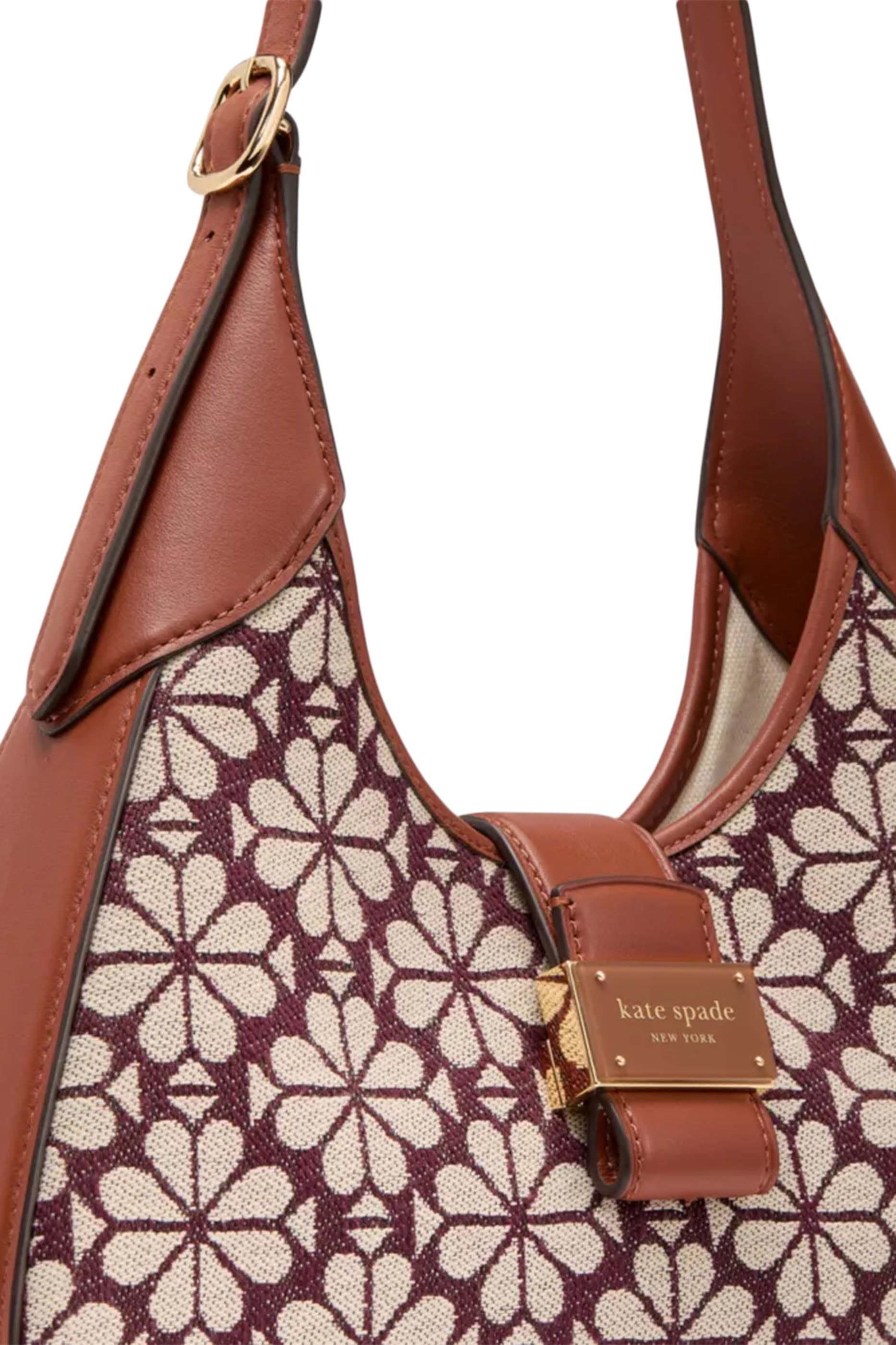 Spade Flower Jacquard Small Shoulder Bag