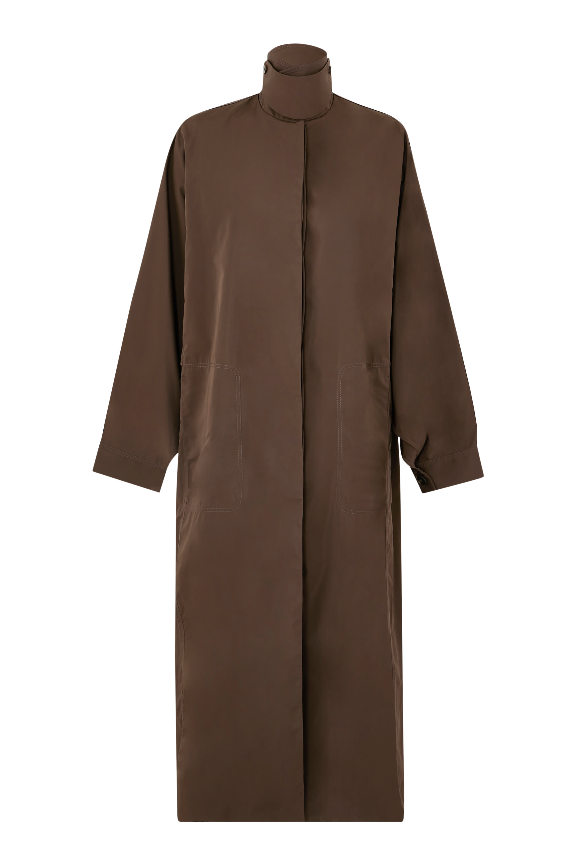 Etoffe High-Neck Coat