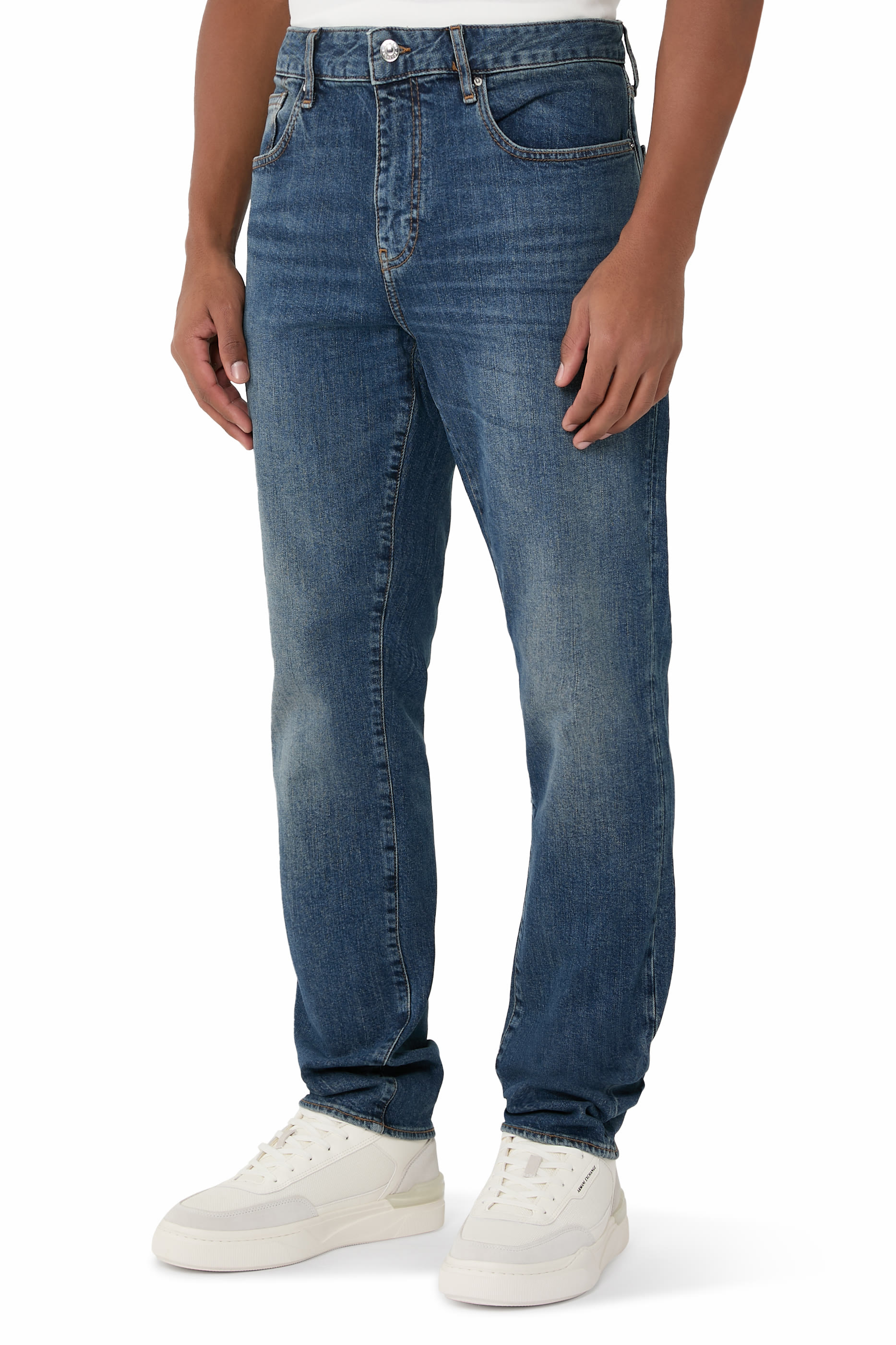 Stretch Denim Slim Fit Jeans