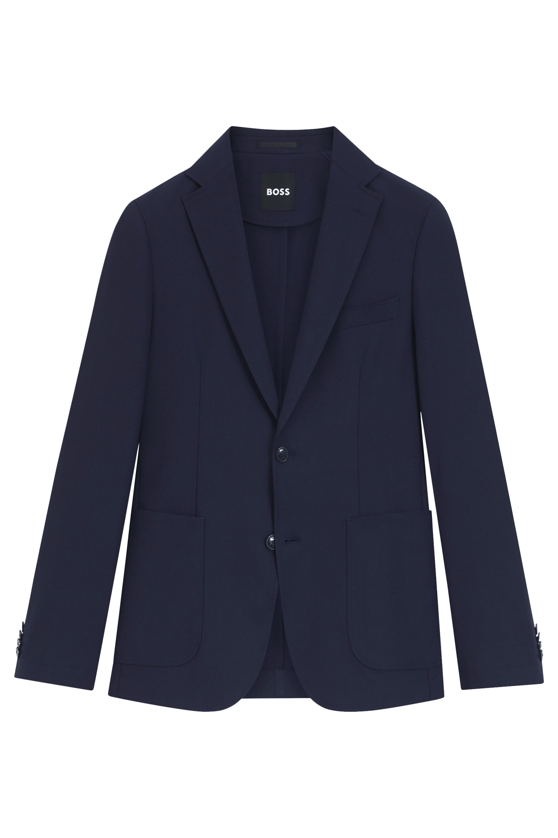  Slim-Fit Blazer in a Washable Wool Blend