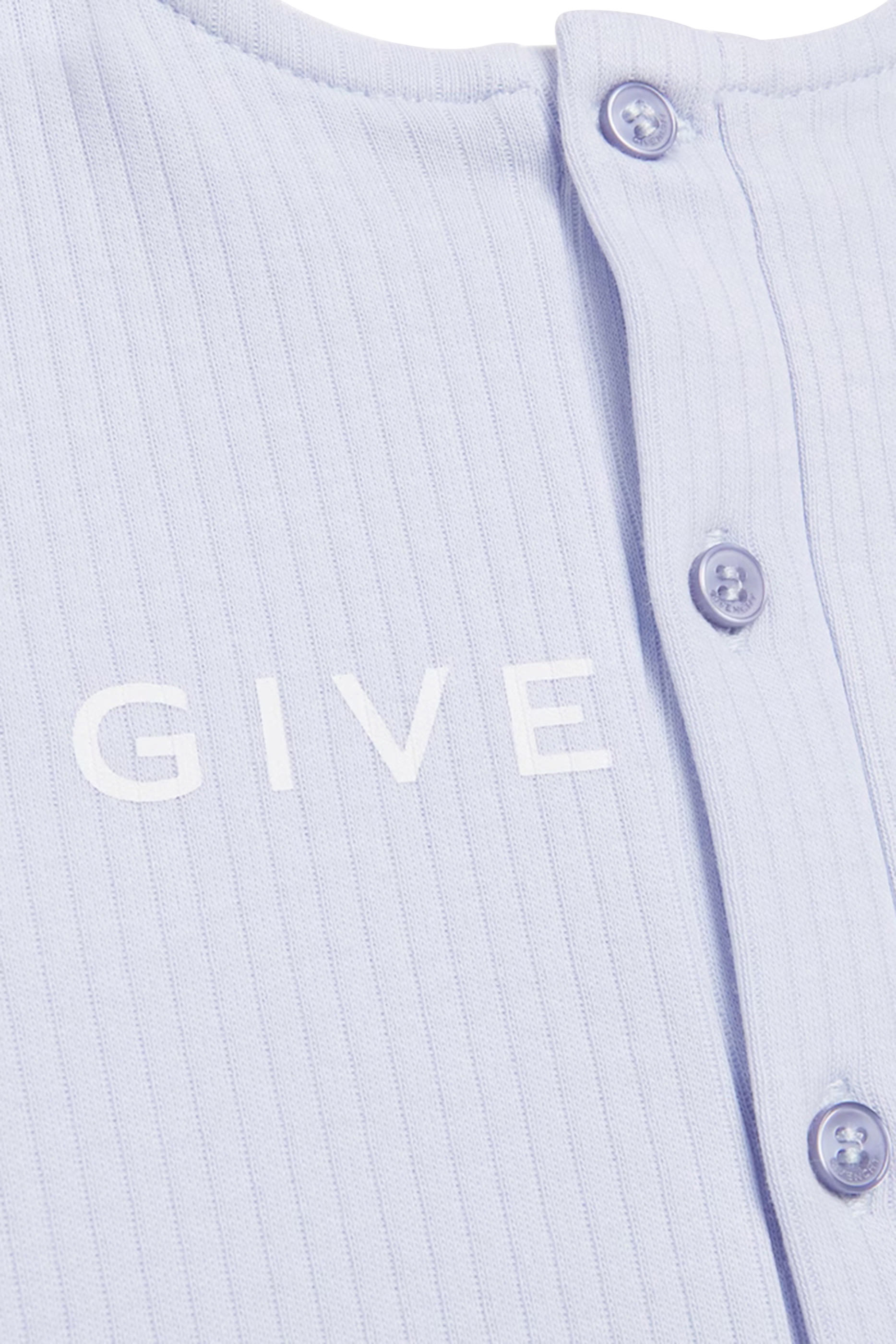 Kids Stretch-Cotton Logo Bodysuit