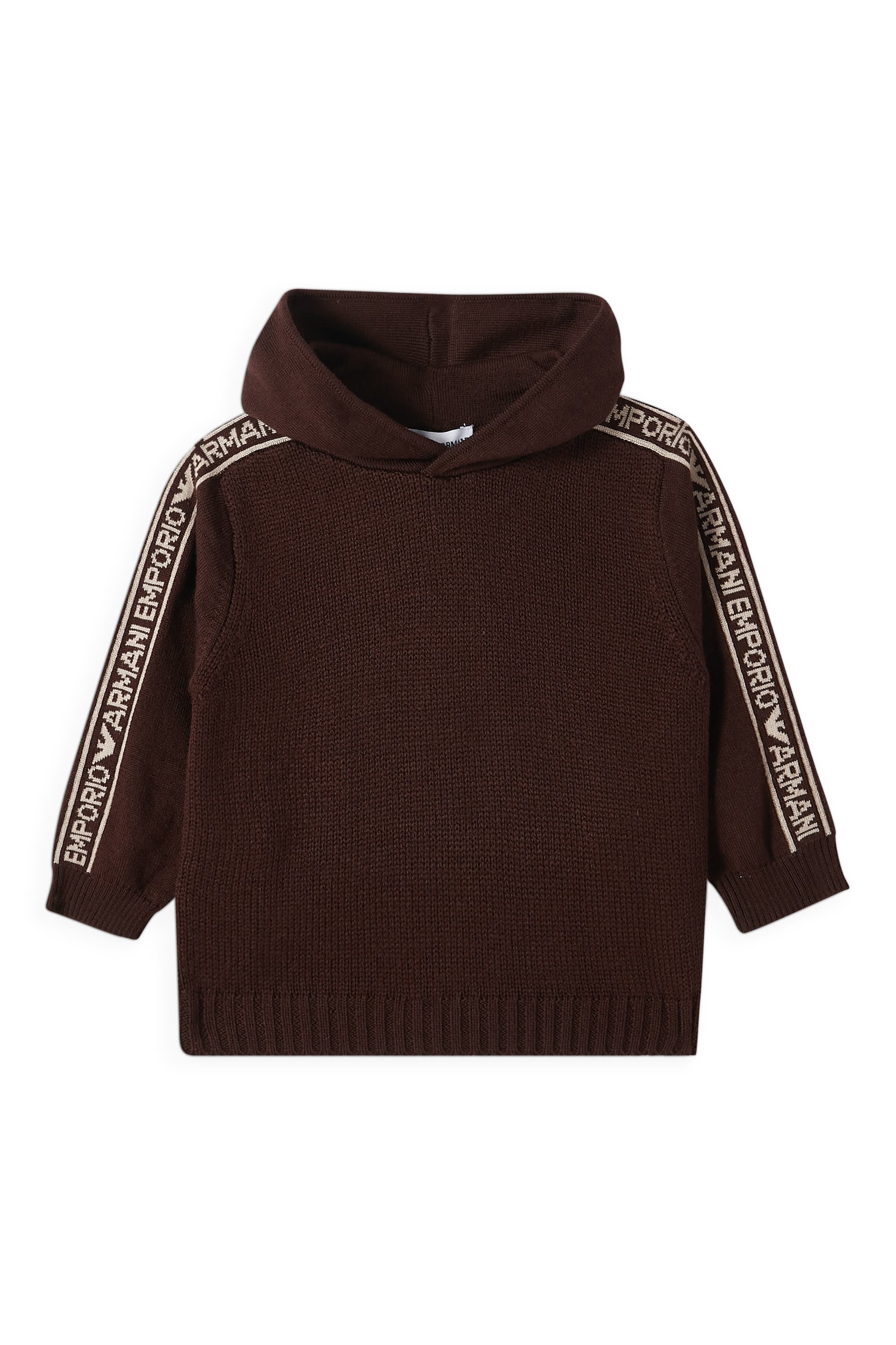Kids EA Text Logo Hooded Sweater