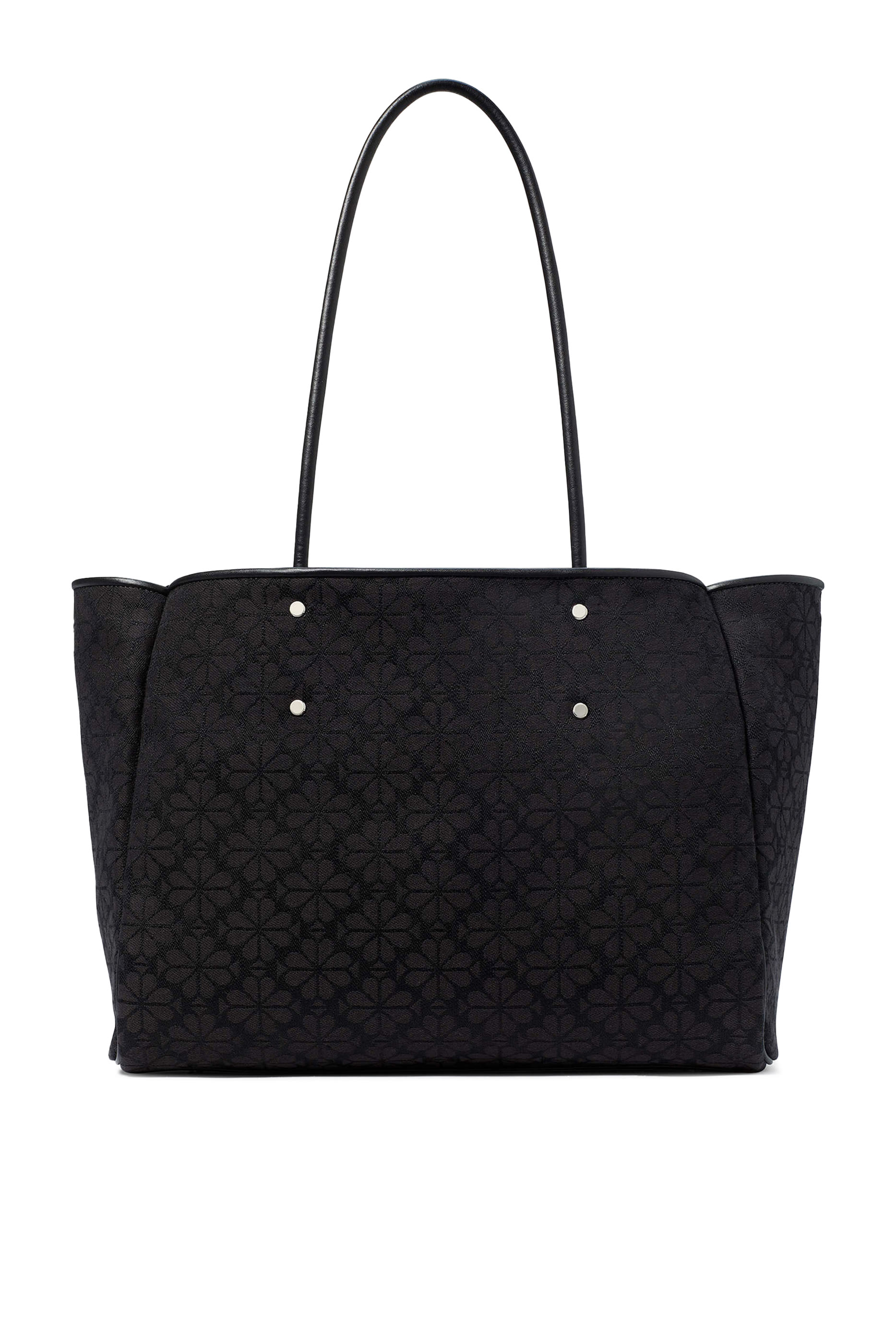 Spade Flower Jacquard Large Everything Tote Bag